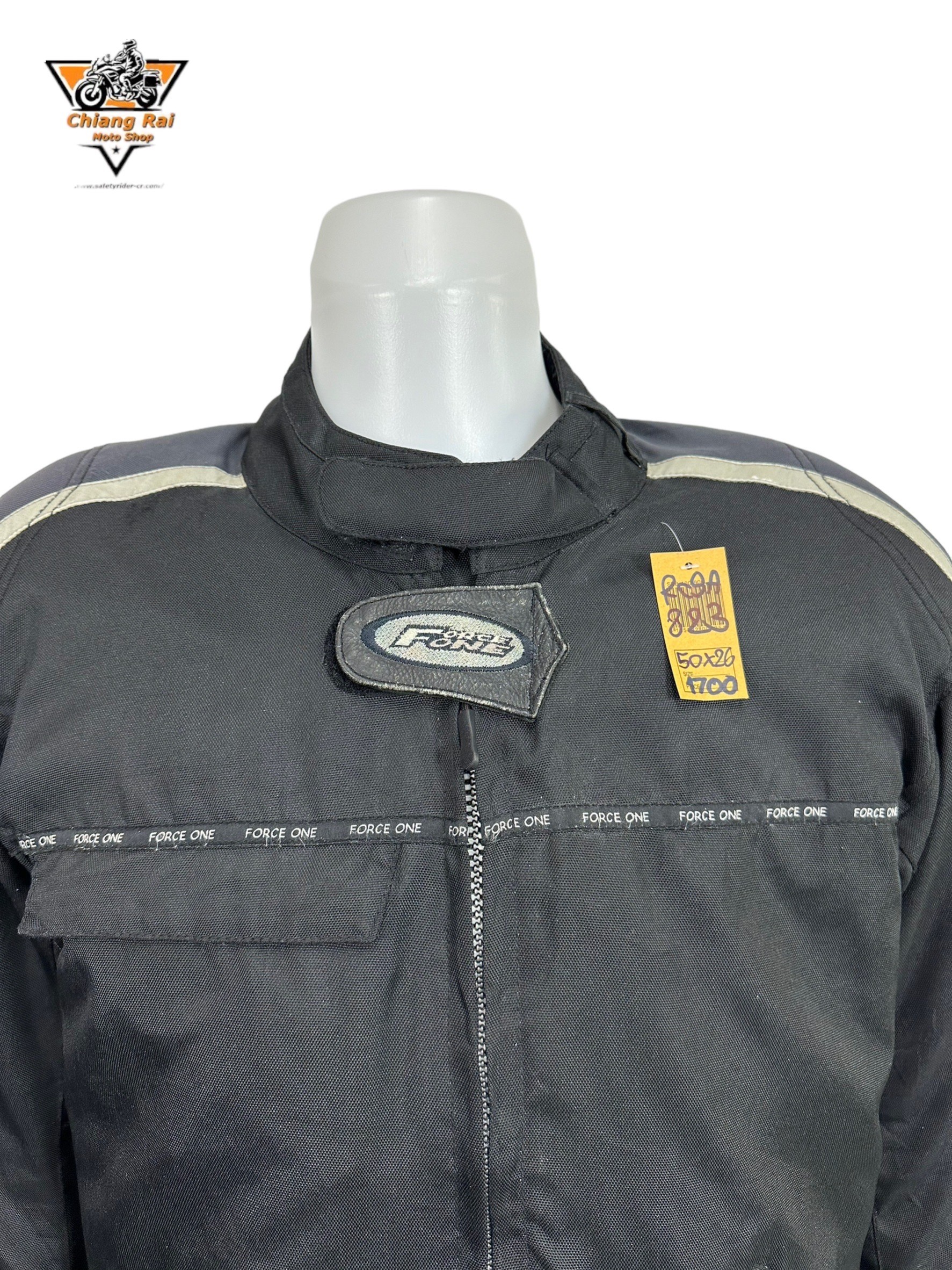 เสื้อขี่มอเตอร์ไซด์( มือสอง) RCSA 823 : อก 50" ยาว 26" (XL) **Force**
