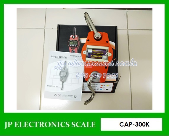 เครื่องชั่งแขวน400กิโลกรัม เครื่องชั่งแขวนดิจิตอล400kg เครื่องชั่งดิจิตอลแบบแขวน400กิโลกรัม เครื่องชั่งแขวน400kg เครื่องชั่งเครน400กิโลกรัม ตาชั่งแขวน400กิโลกรัม ละเอียด100กรัม เครื่องชั่งแขวน ยี่ห้อ CRS รุ่น CAP-400K