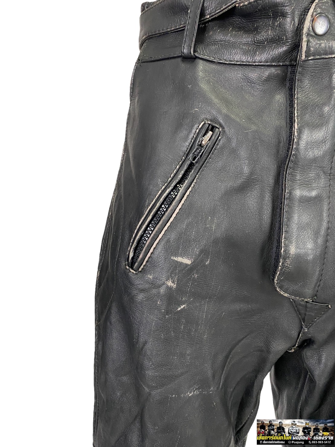 กางเกงขี่มอเตอร์ไซด์ ( มือสอง ) RCTS 012 : เอว 34" ยาว 27" BUFFALO