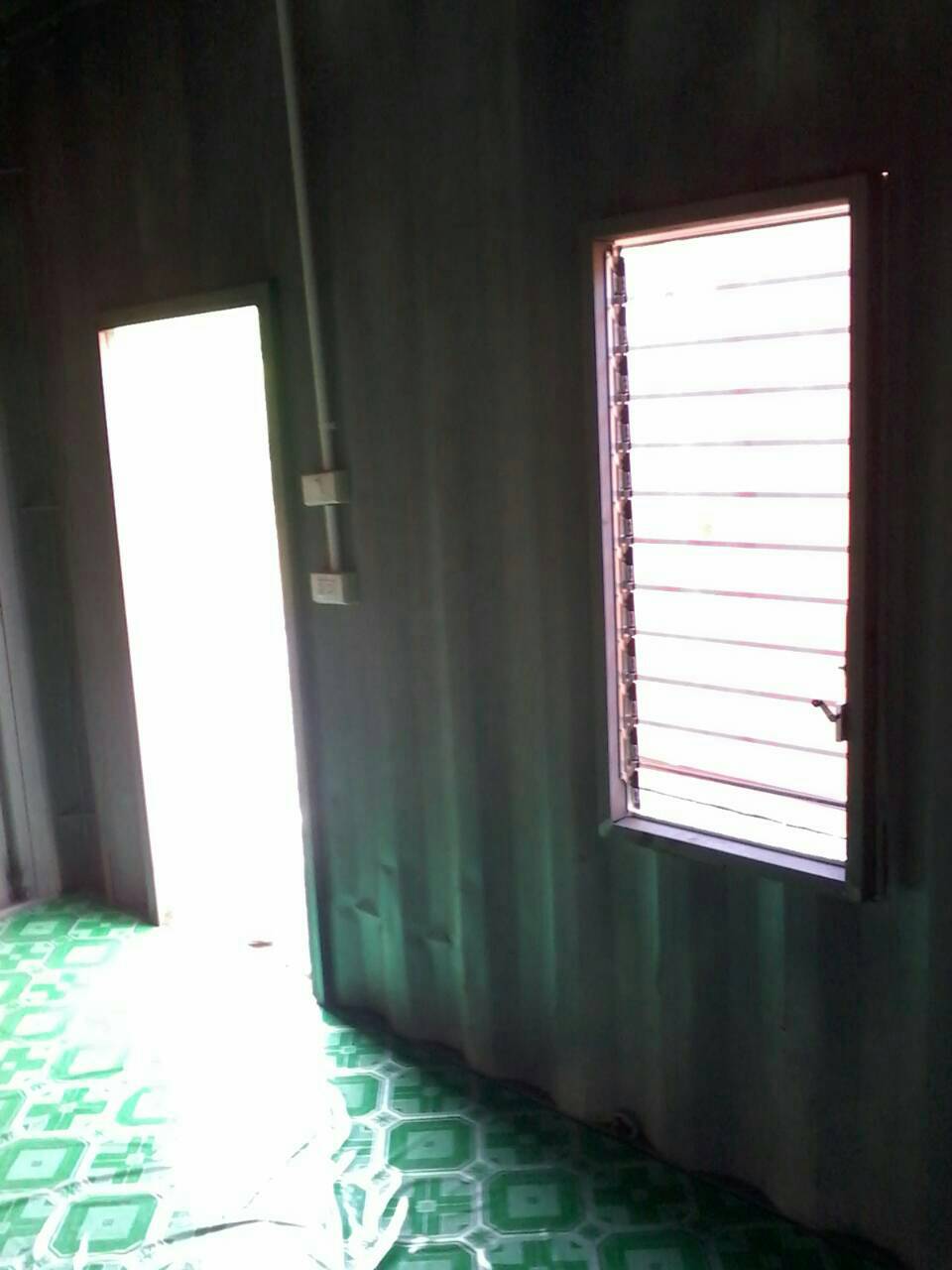 บ้านพักคนงาน กั้น 3ห้อง