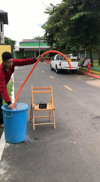 ปั๊มไดโว่ ดูดน้ำใช้แบต 12v