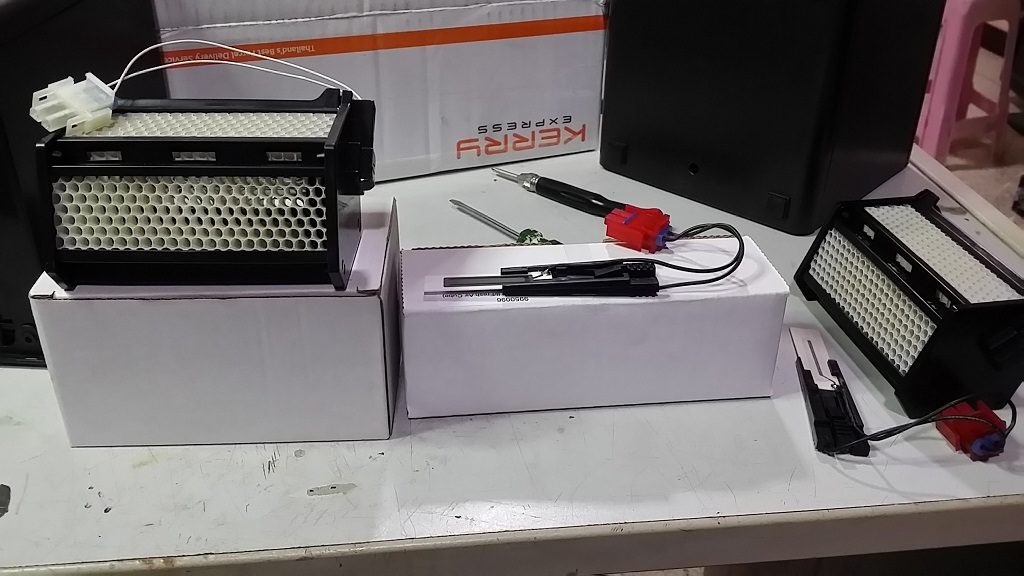 ซ่อมเครื่องฟอกอากาศฆ่าเชื้อ ยี่ห้อ Vollara รุ่น NOVUS A1014B อาการโอโซนไม่ออก