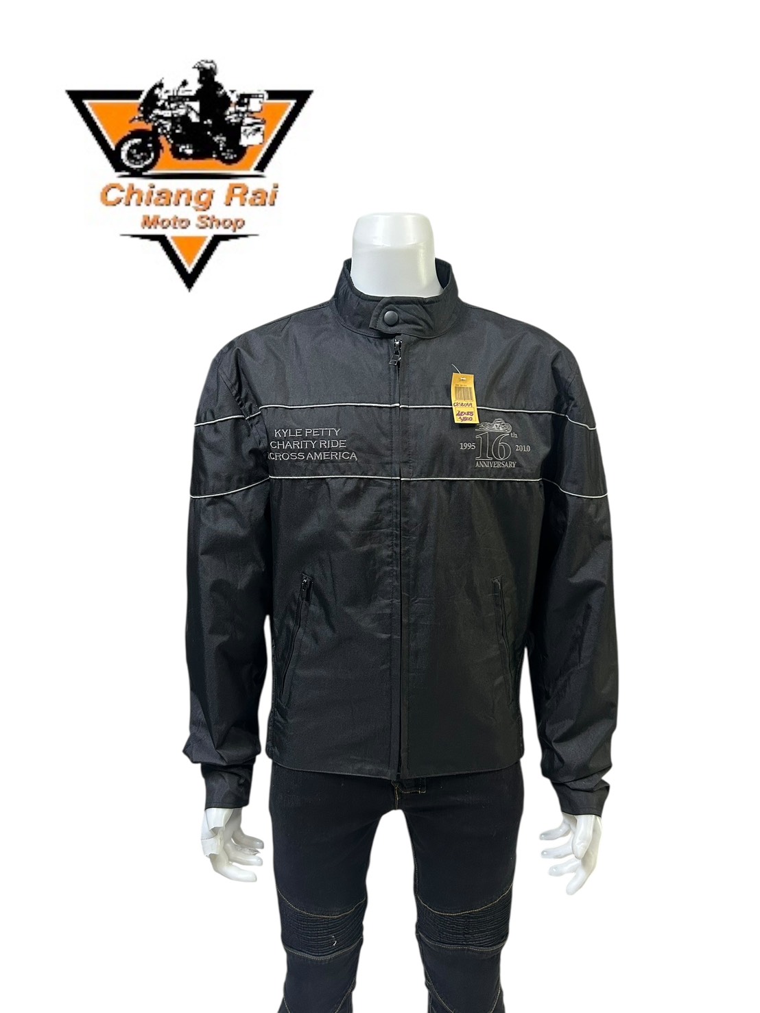 เสื้อขี่มอเตอร์ไซด์( มือสอง) CRSB 059 : อก 42" ยาว 25" (M) **JH design** (ไม่มีการ์ด)