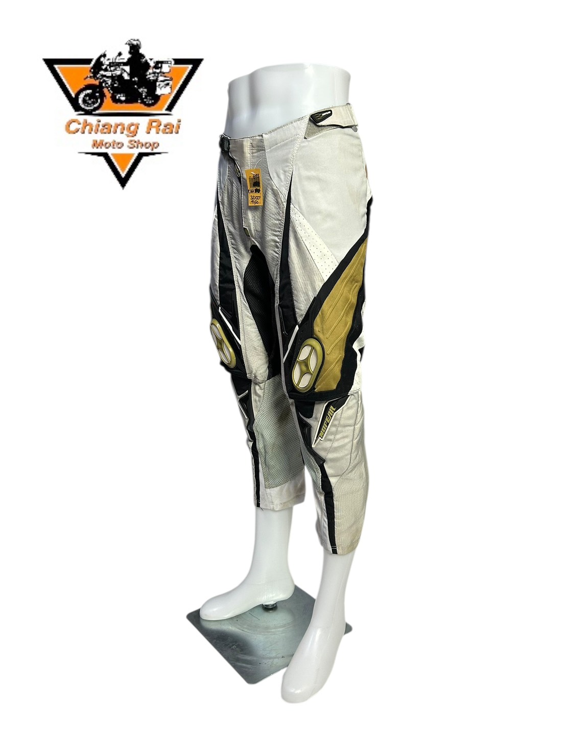 กางเกงขี่มอเตอร์ไซด์ ( มือสอง ) E&A 672: เอว 32" ยาว 27" **NOFEAR**