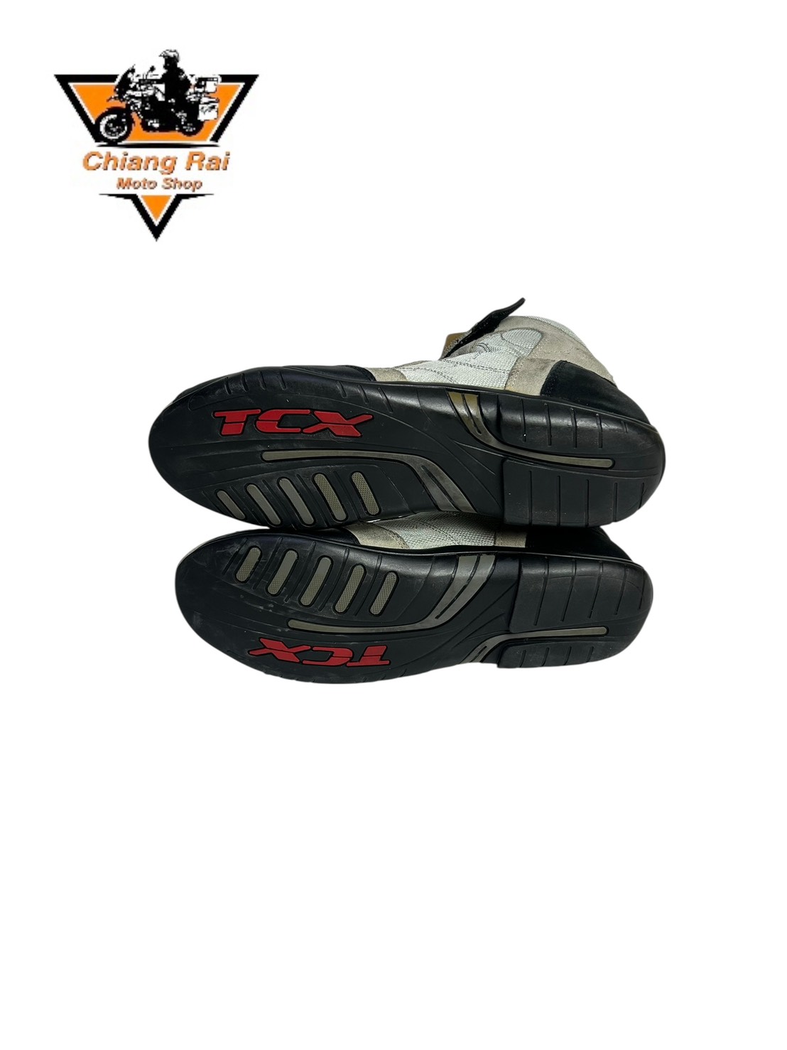 รองเท้าขี่มอเตอร์ไซด์( มือสอง) RCBT-115 Size ขนาดจากป้าย 45:EUR / 10.5:UK / 28.5:Cm.(TCX)