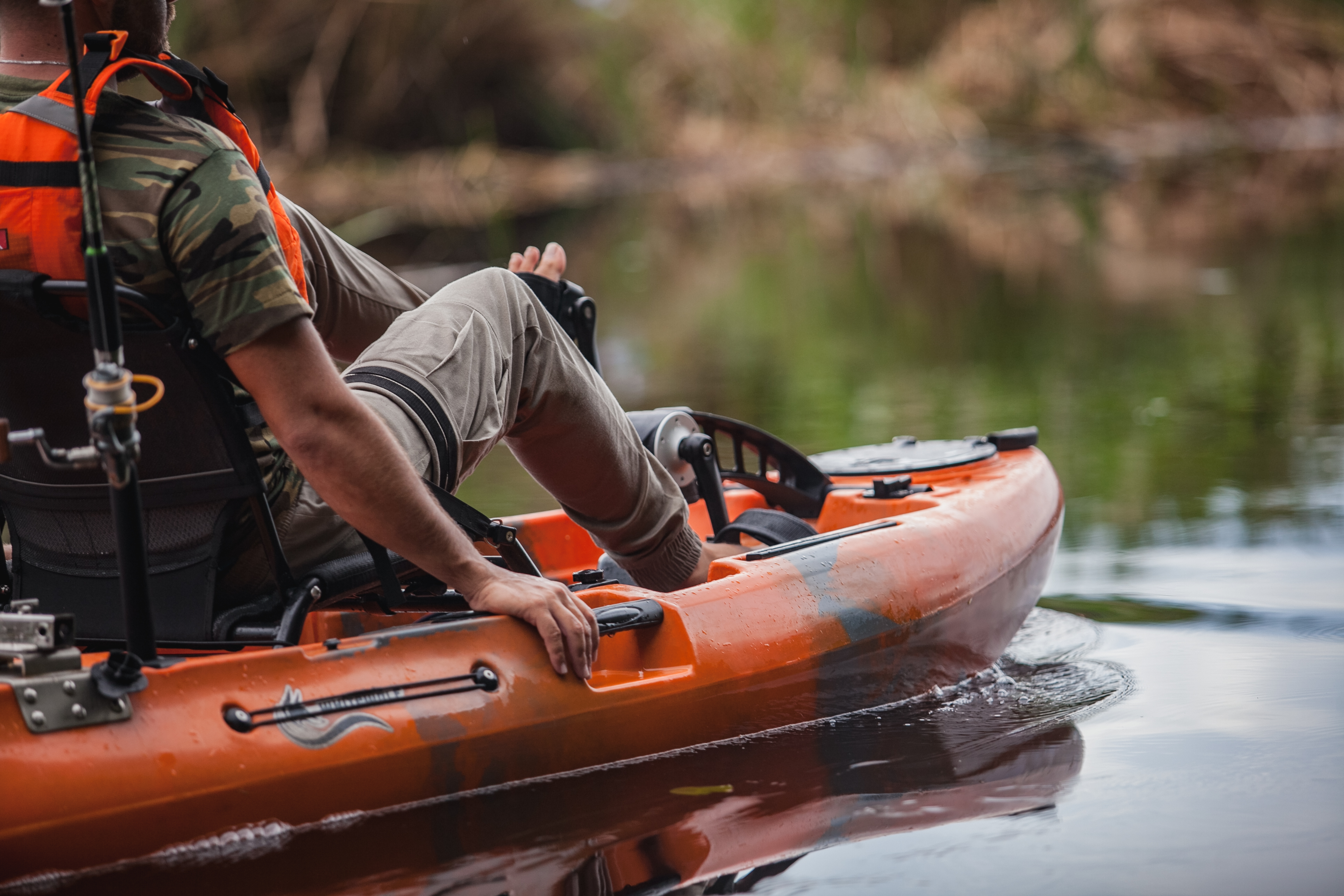 เรือคายัคเท้าปั่นรุ่นแมนต้า 1 / Manta I