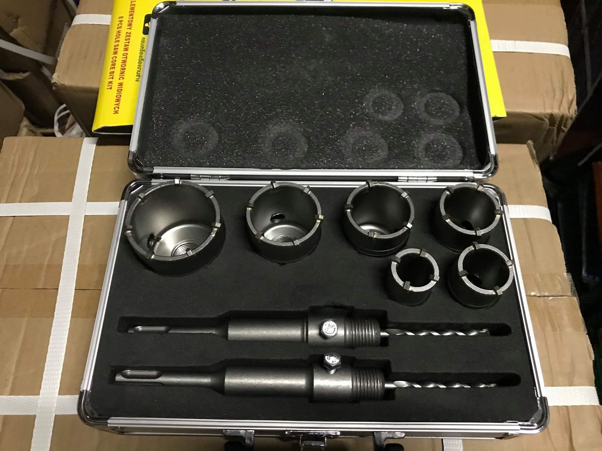 โฮลซอเจาะปูน 8 ชิ้น