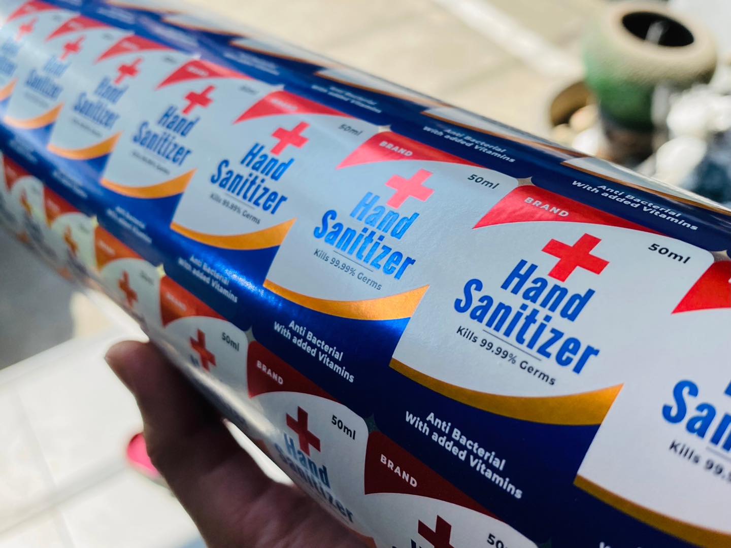 สติ๊กเกอร์ฉลากสินค้าฟอยล์เมทัลลิค