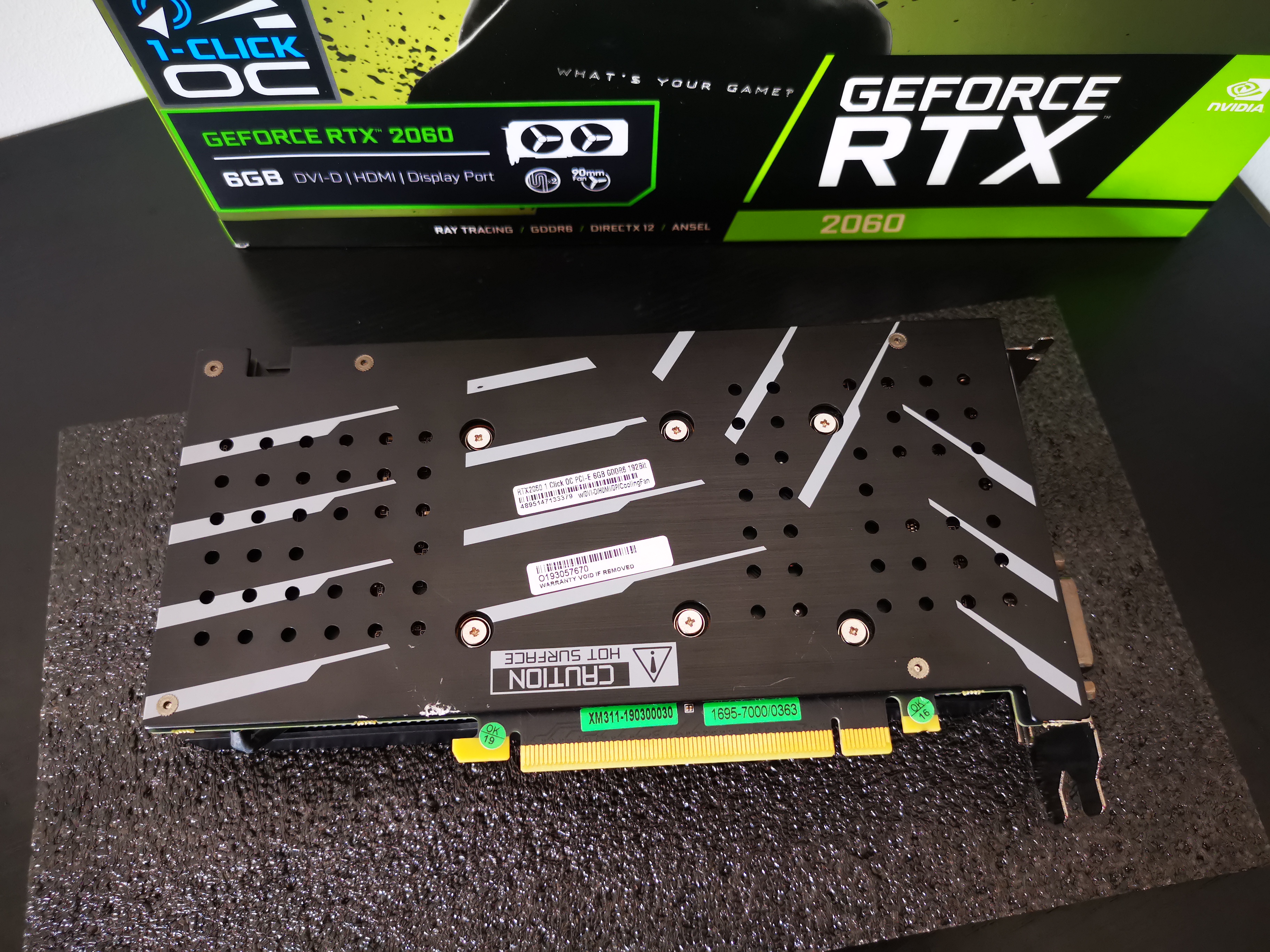 Galax RTX 2060 6GB GDDR6 (1-CLICK OC)