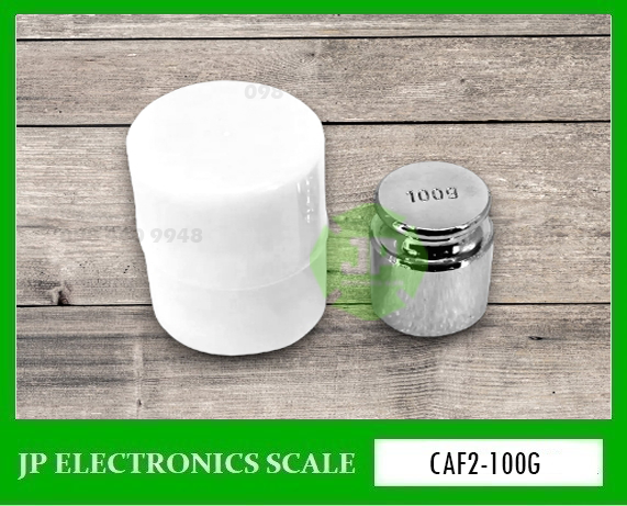 ลูกตุ้มน้ำหนักมาตรฐาน สแตนเลส Class F2 น้ำหนัก100g CAF2-100g ใช้สำหรับสอบเทียบน้ำหนัก พร้อมกล่องใส่กันฝุ่นอย่างดี