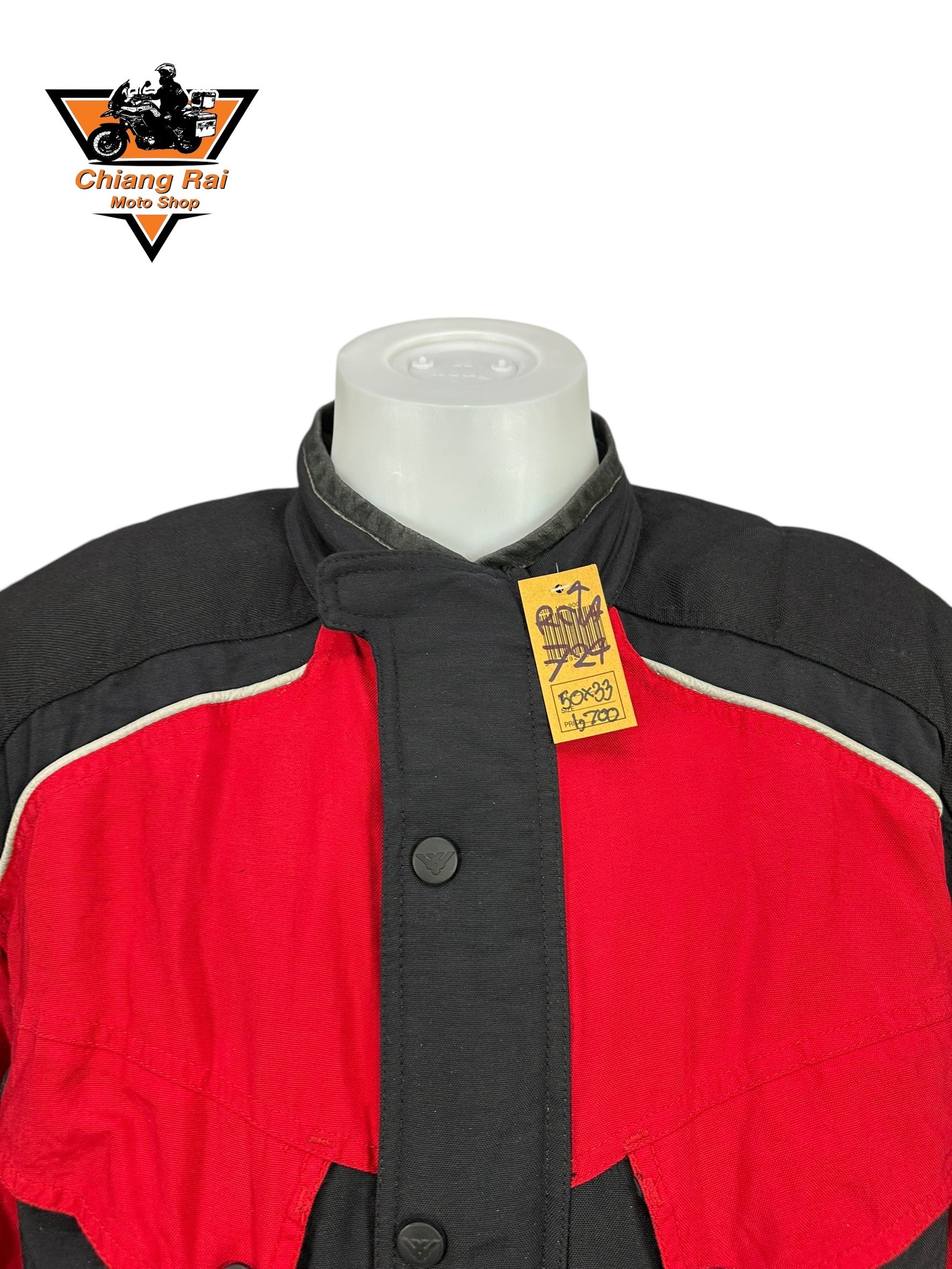 เสื้อขี่มอเตอร์ไซด์( มือสอง) RCTA 724 อก 50" ยาว 33 (XL) **MOTOLINE**