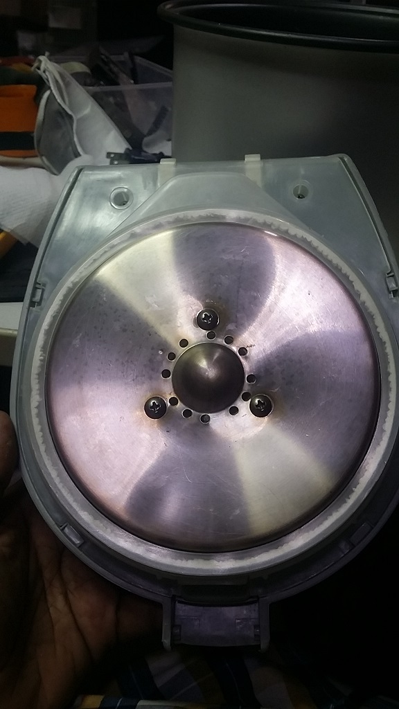 ซ่อมกระติดน้ำร้อน ยี่ห้อ SHARP รุ่น KP-Y33BT อาการกดน้ำไม่ออก