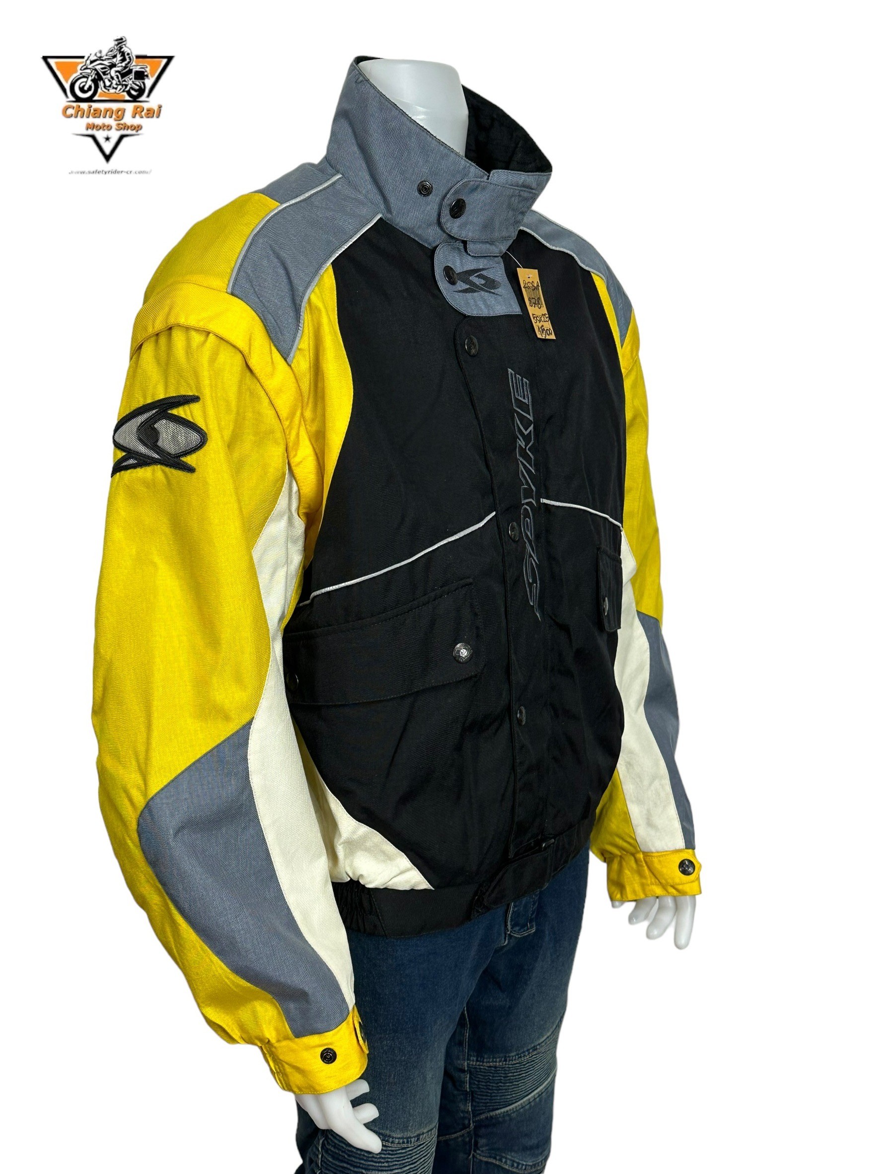 เสื้อขี่มอเตอร์ไซด์( มือสอง) RCSA 878 : อก 50" ยาว 25" (XL) **SPYKE**