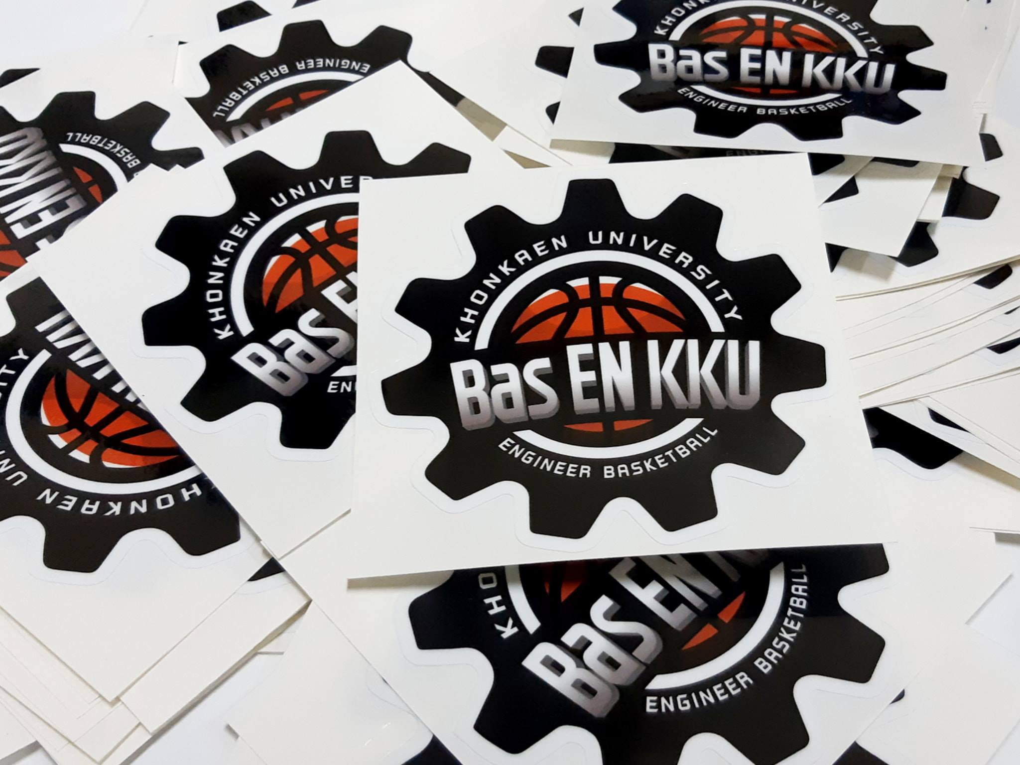 ฉลากสินค้าสติ๊กเกอร์พีวีซี (PVCขาว)