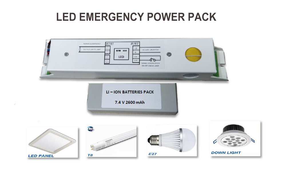 LED Emergency Power Pack