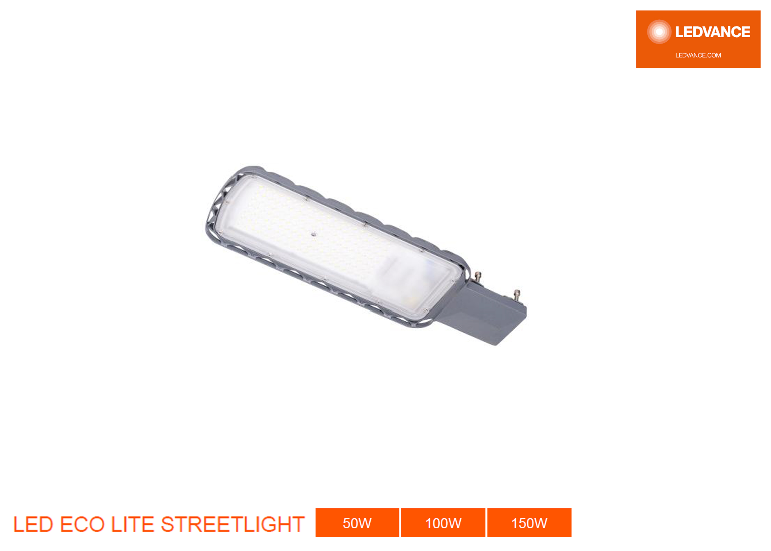 โคมไฟถนน LED ECO LITE 50W 100W 150W LEDVANCE