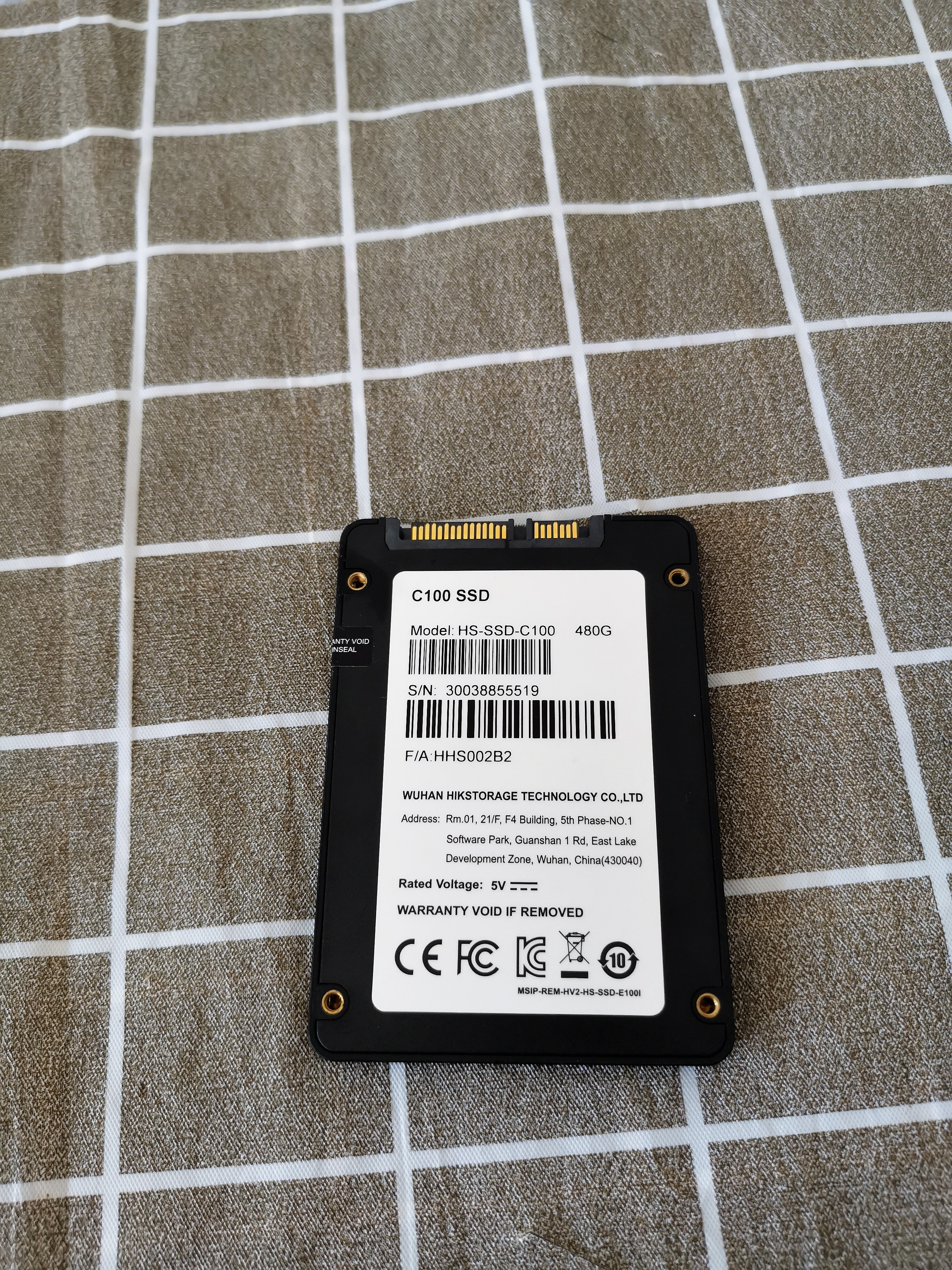 SSD Hikvision 480GB 2.5"
