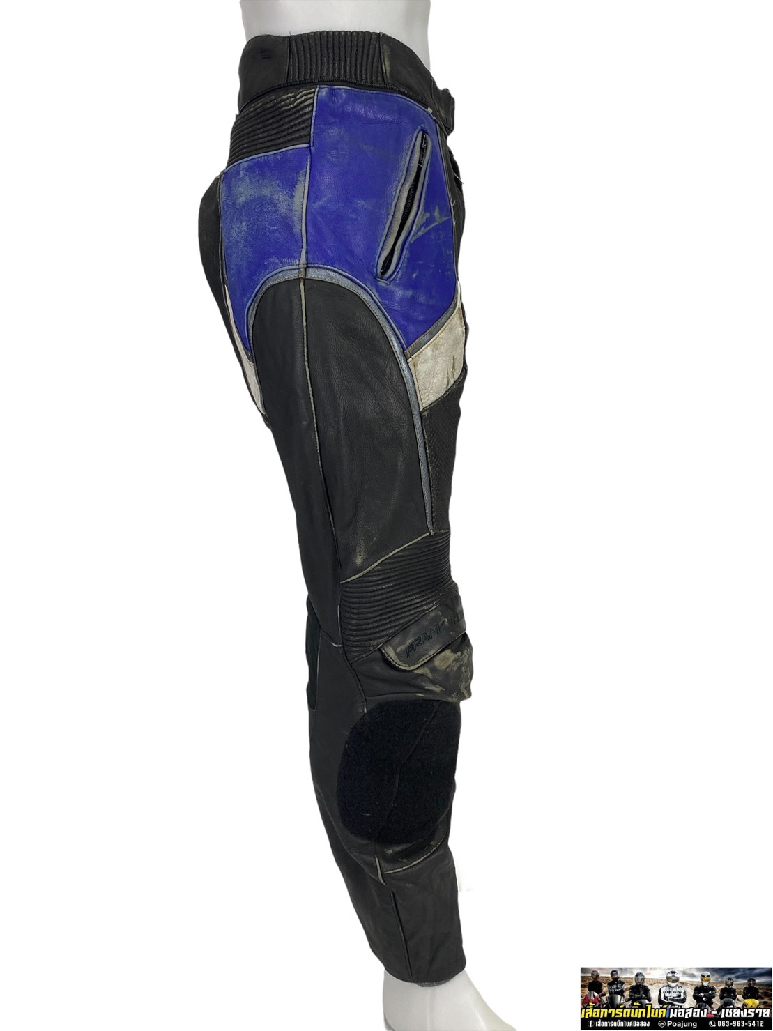 กางเกงขี่มอเตอร์ไซด์ ( มือสอง ) RCTS 016 : เอว 36" ยาว 27" FRANK THOMAS