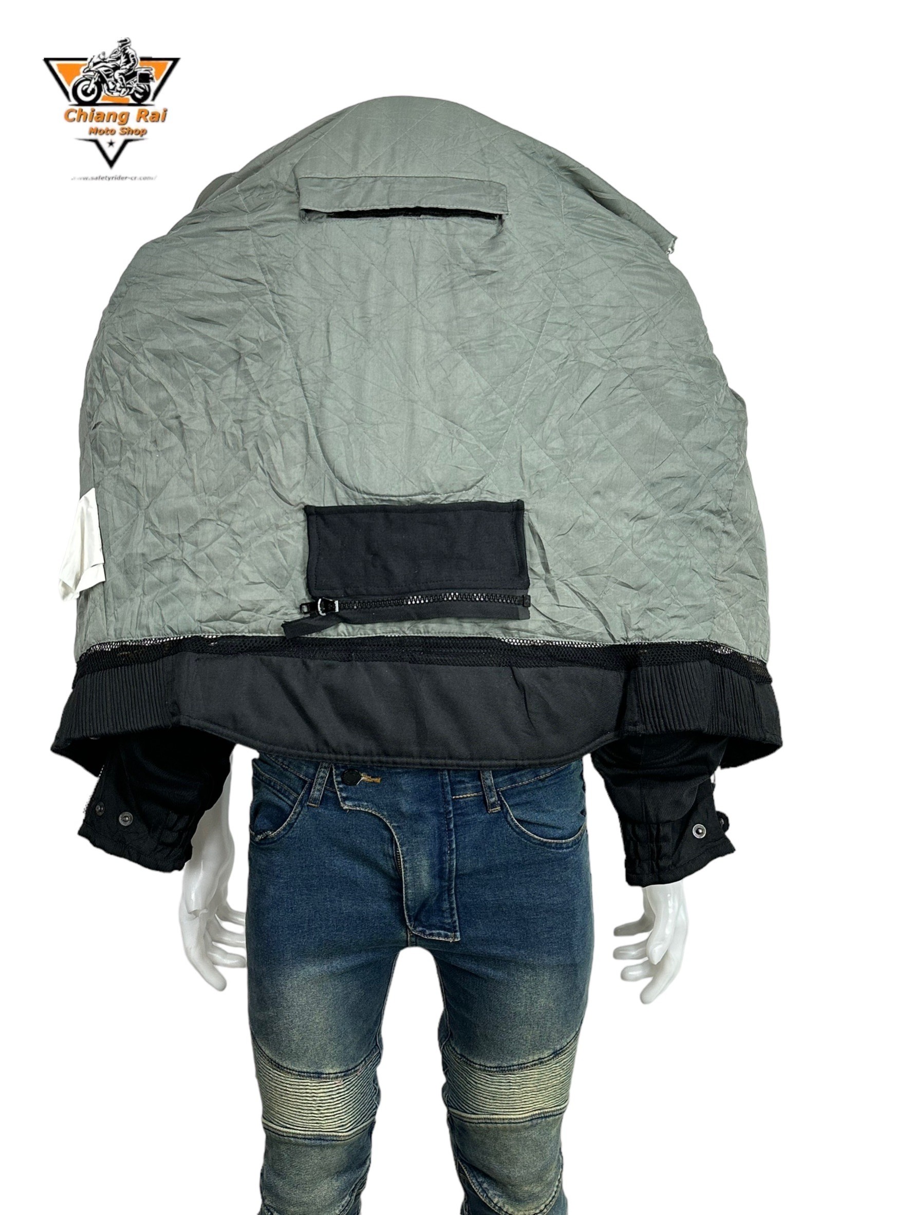 เสื้อขี่มอเตอร์ไซด์( มือสอง) RCSA 823 : อก 50" ยาว 26" (XL) **Force**