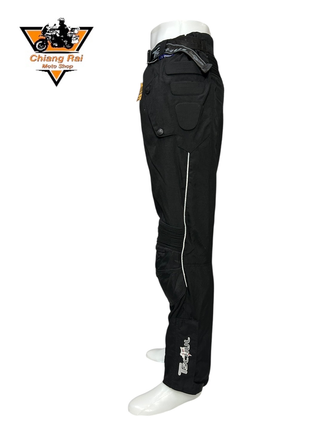 กางเกงขี่มอเตอร์ไซด์ ( มือสอง ) PTCR 269 : เอว 38" ยาว 32" Tschul