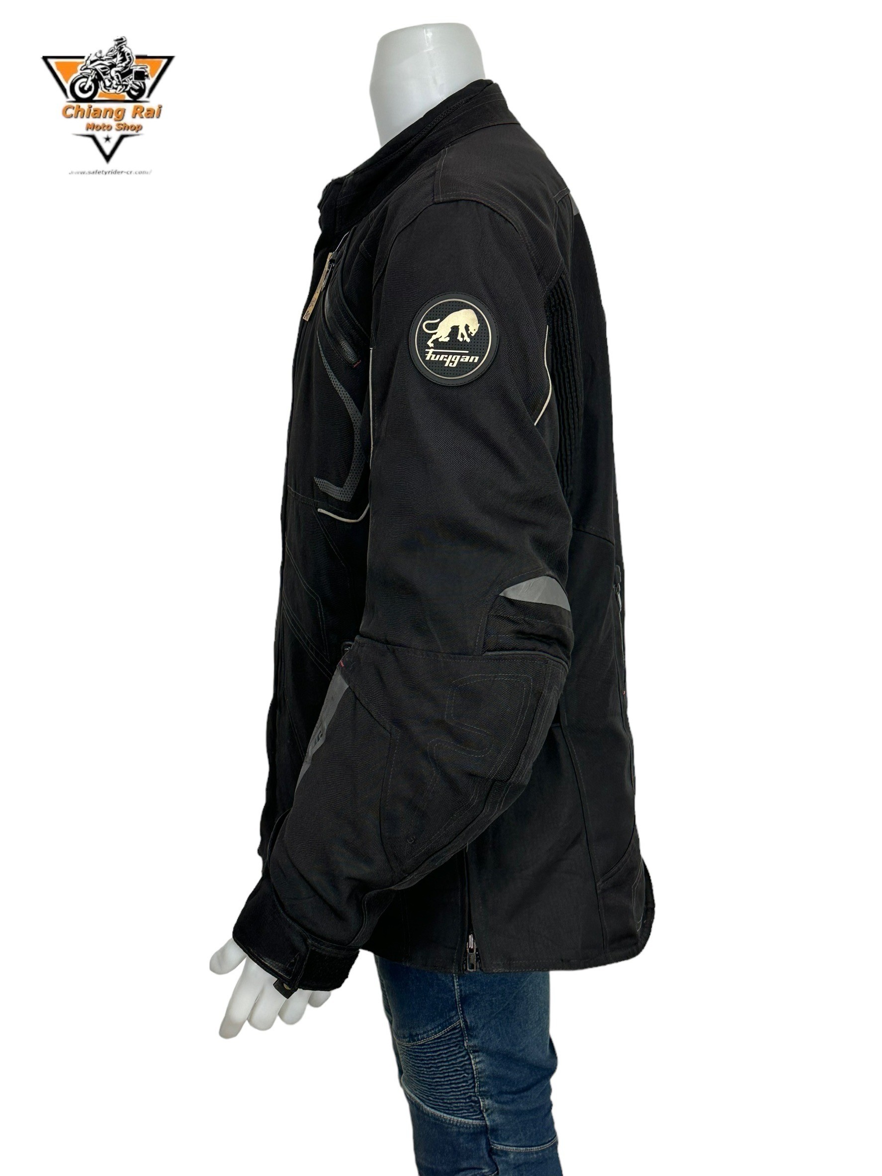 เสื้อขี่มอเตอร์ไซด์( มือสอง) RCTA 629: อก 52" ยาว 29"(XL) **furygan**