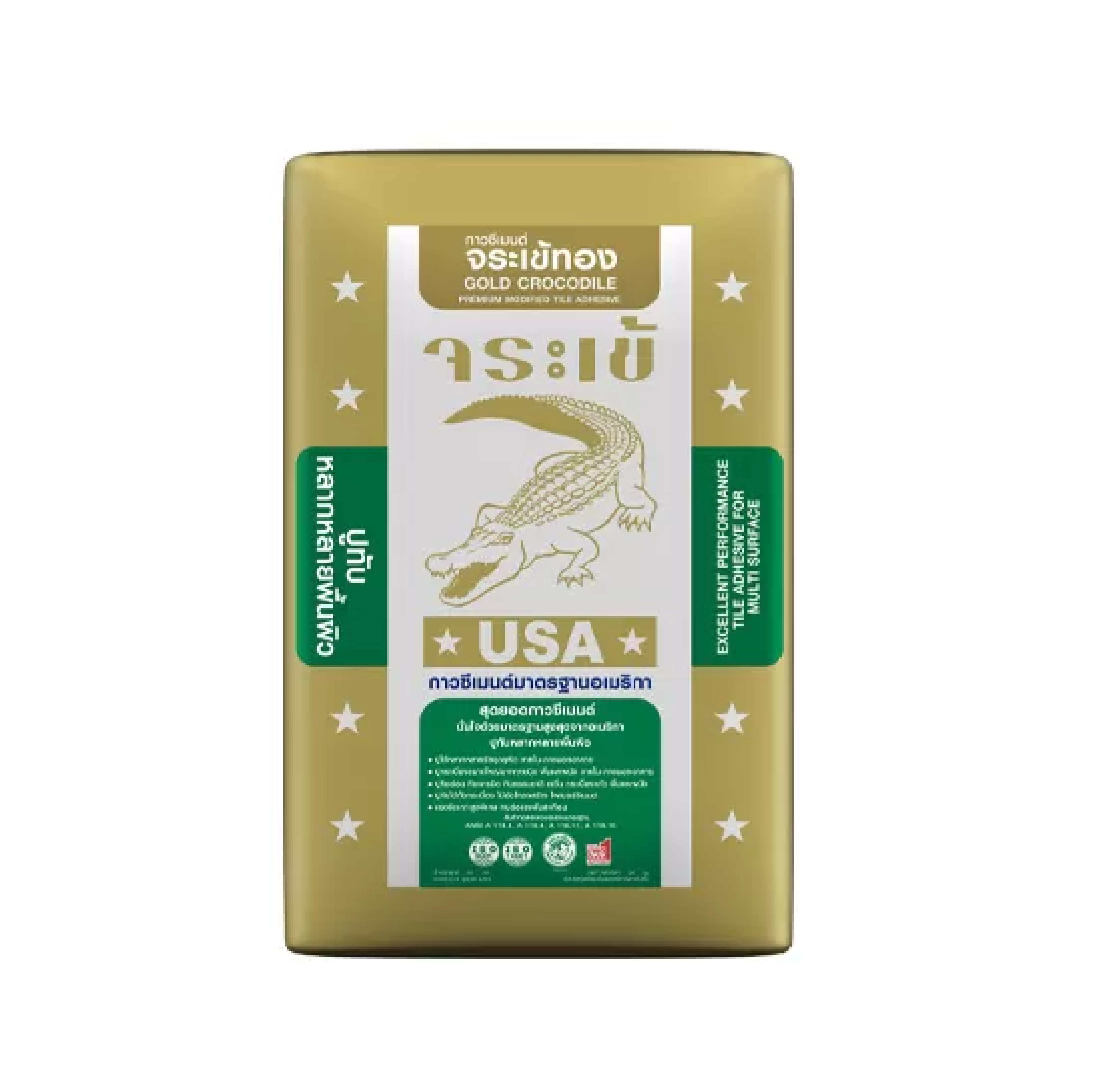 กาวซีเมนต์ จระเข้ทอง Gold Crocodile Tile Adhesive