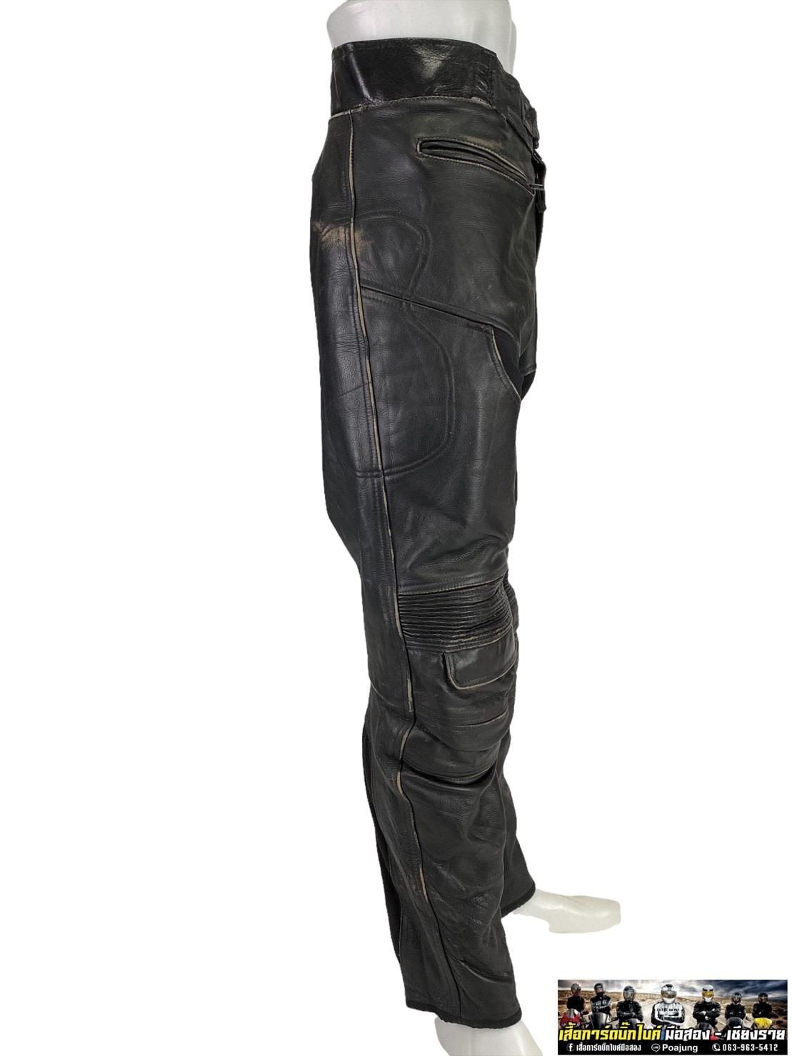 กางเกงขี่มอเตอร์ไซด์ ( มือสอง ) RCTS 009 : เอว 44" ยาว 30" GB