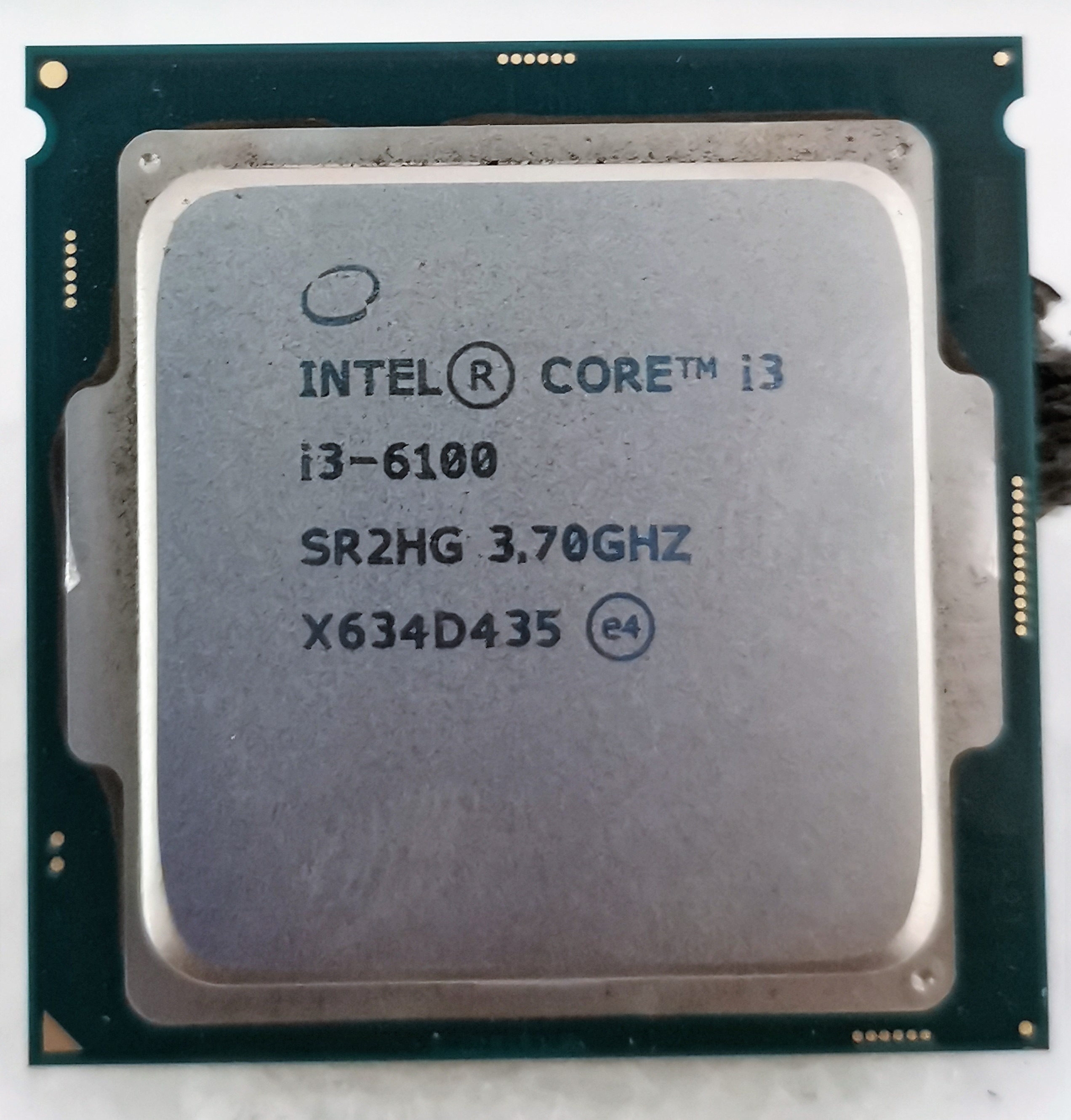 CPU i3 6100