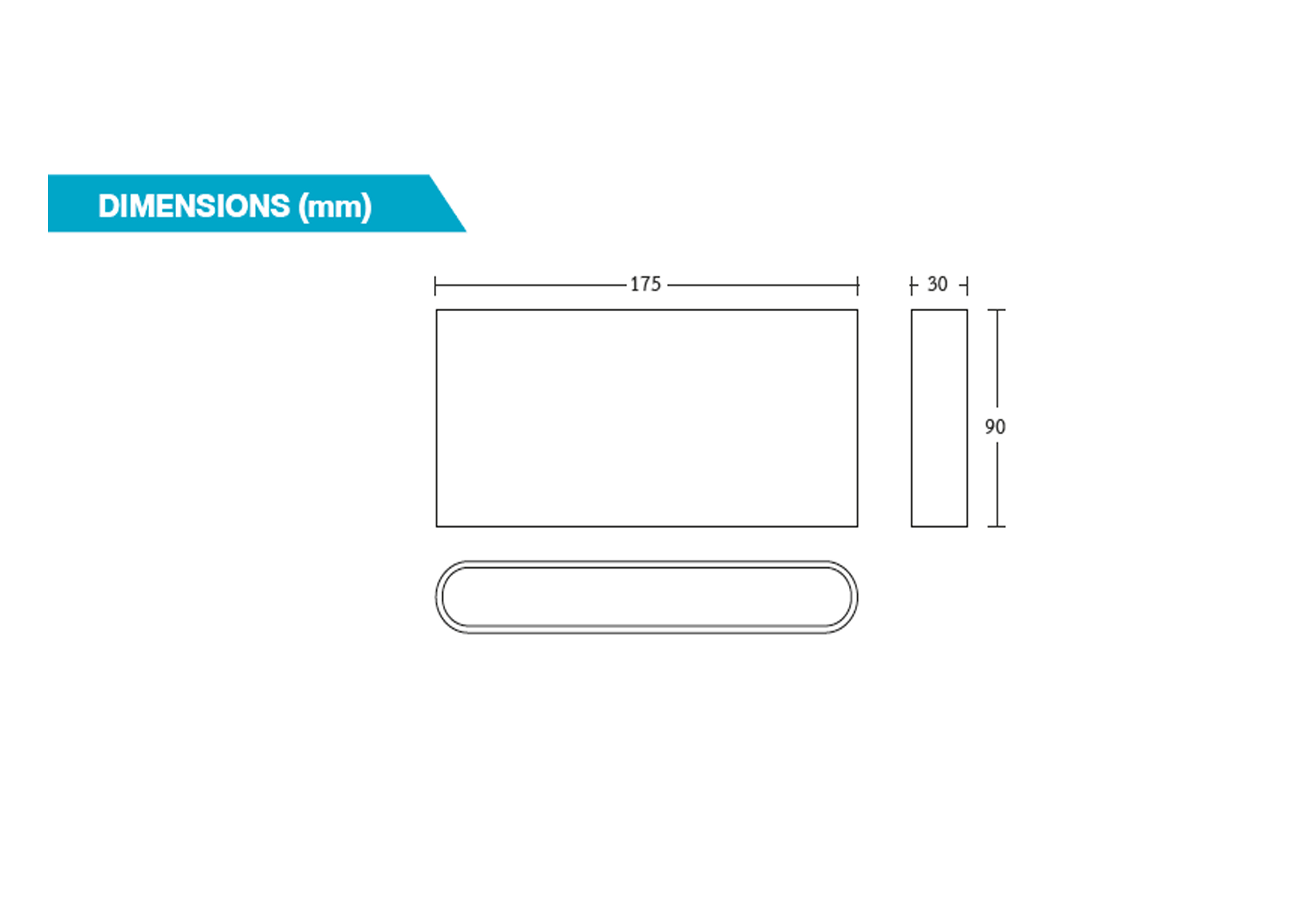 โคมติดผนัง LED #OAK 12W BEC