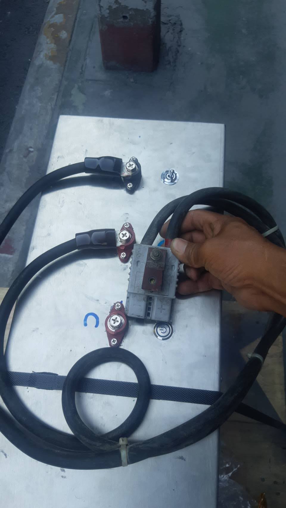 แบตเตอรี่รถโฟล์คลิฟท์ไฟฟ้า ระบบ 48v 300Ah ใช้แทน traction battery 270Ah ทำจาก LFP CATL cell