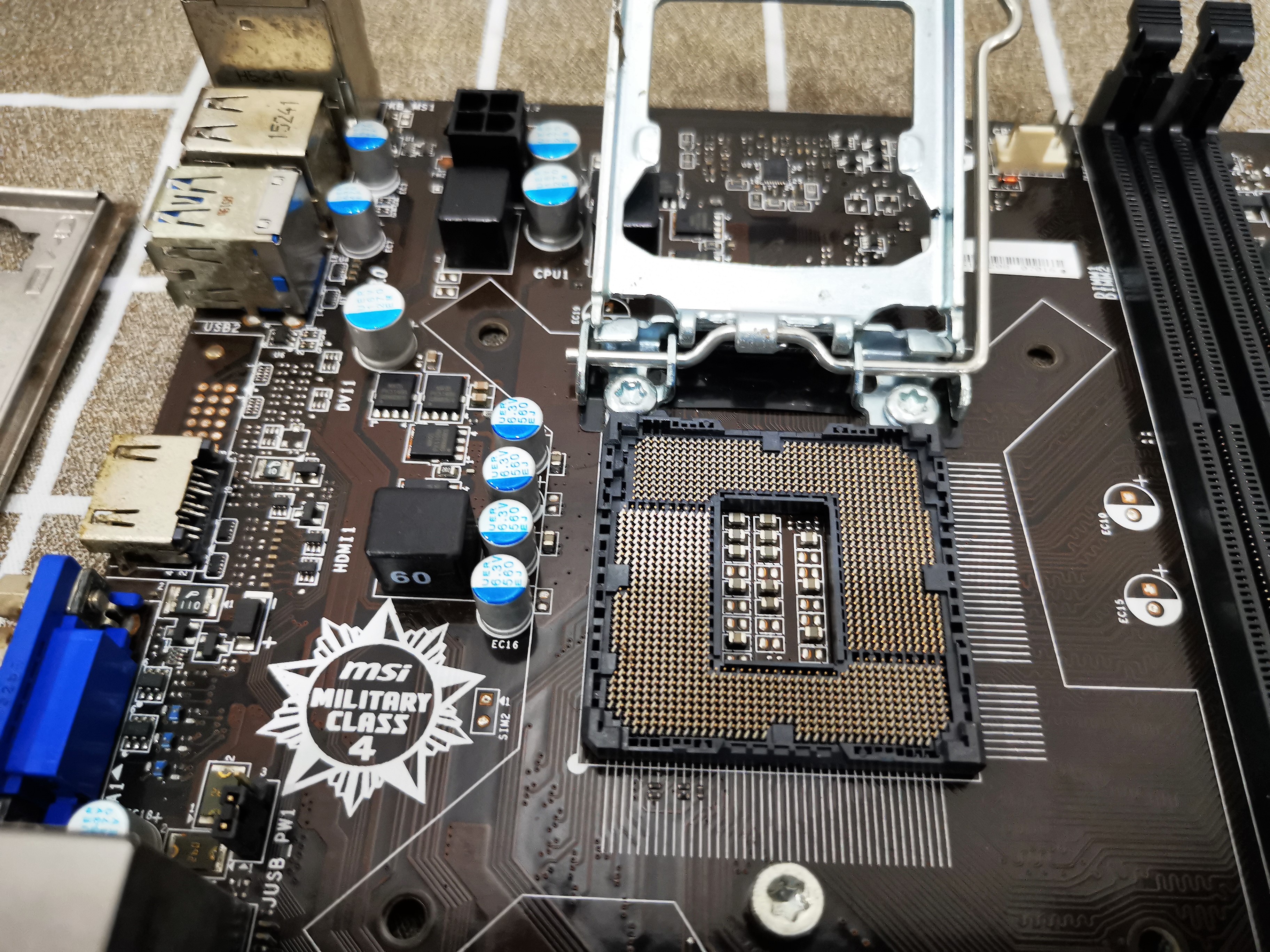 เซ็ตมัดรวม บอร์ด H81M + i3 4170 + Ram 4GB