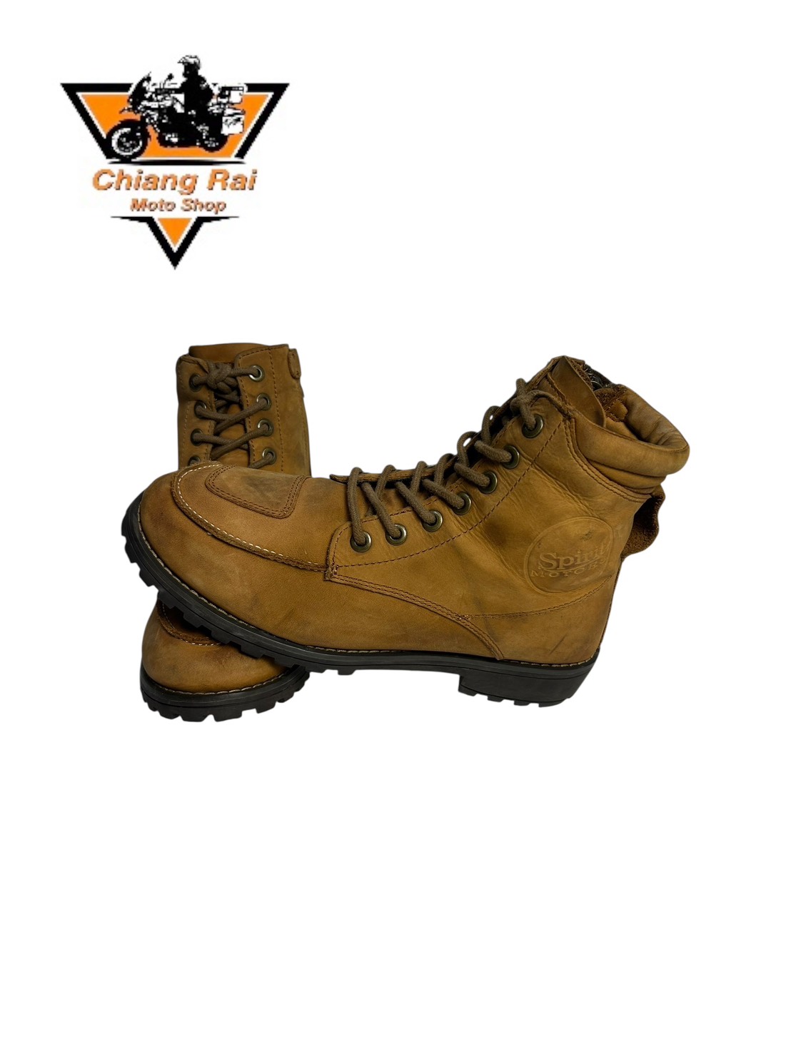 รองเท้าขี่มอเตอร์ไซด์( มือสอง) RCBT-133 Size ขนาดจากป้าย 43:EUR / 9:UK / 27.5:Cm.(Spirit Motors)