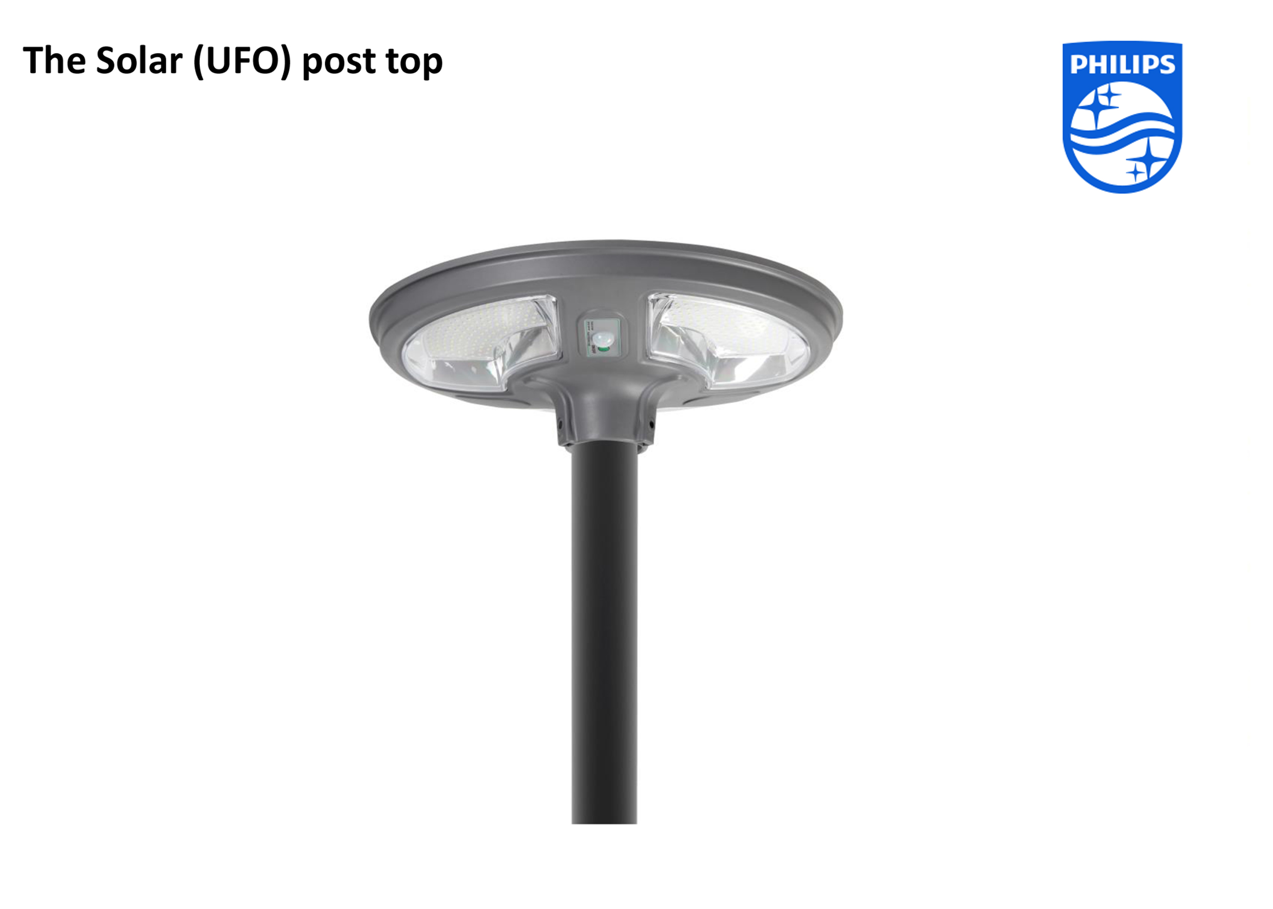 LED STREET SOLAR POST TOP