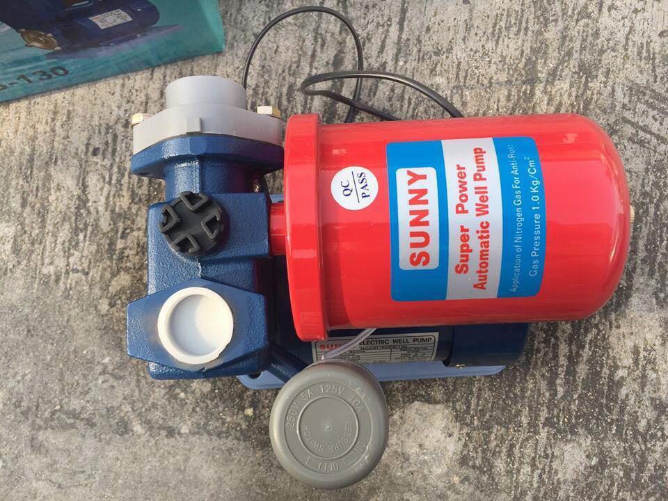 ปั๊มน้ำอัตโนมัติ รุ่น AUPS-130 ยี่ห้อ Sunny #370วัตต์