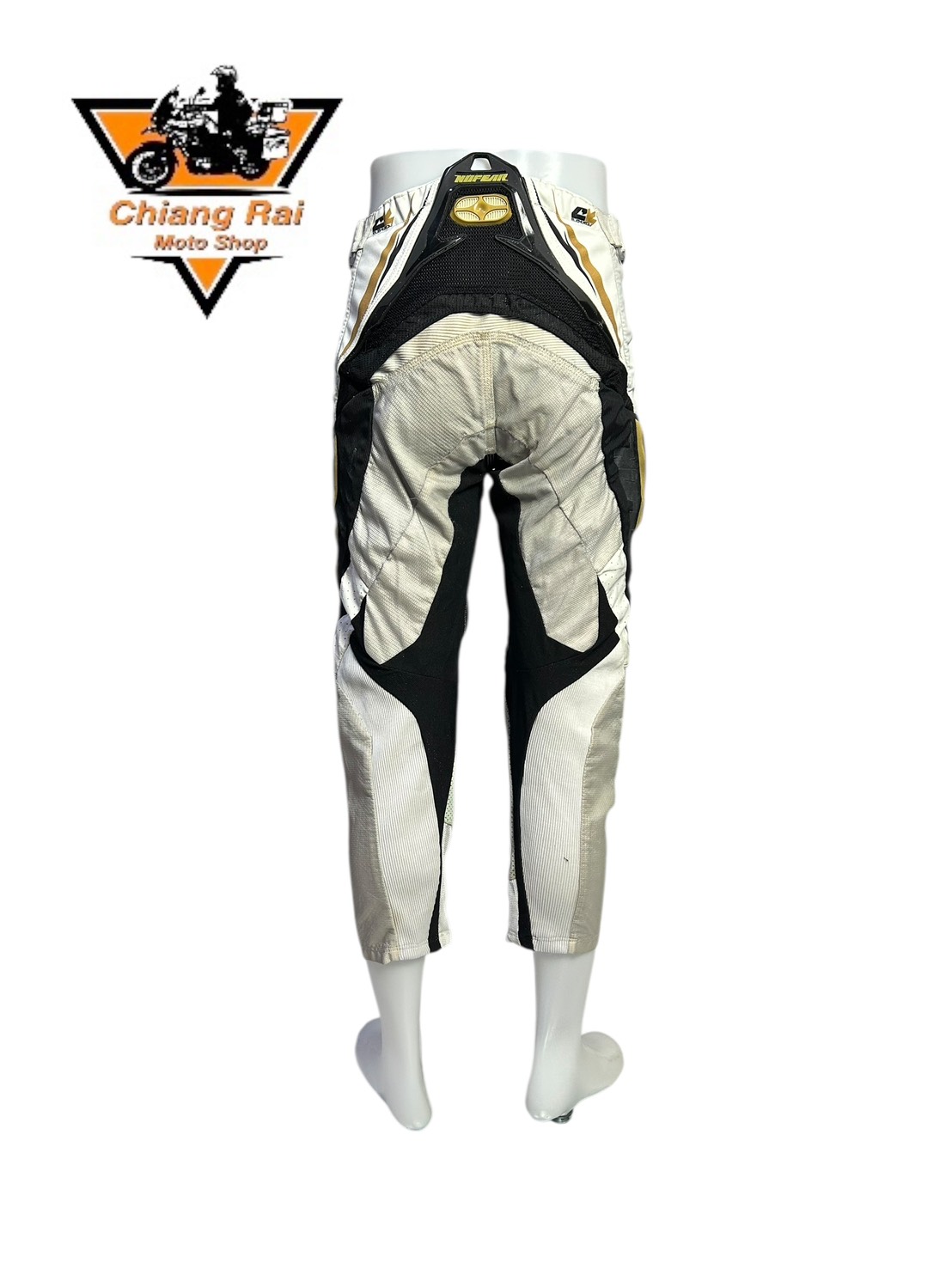 กางเกงขี่มอเตอร์ไซด์ ( มือสอง ) E&A 672: เอว 32" ยาว 27" **NOFEAR**