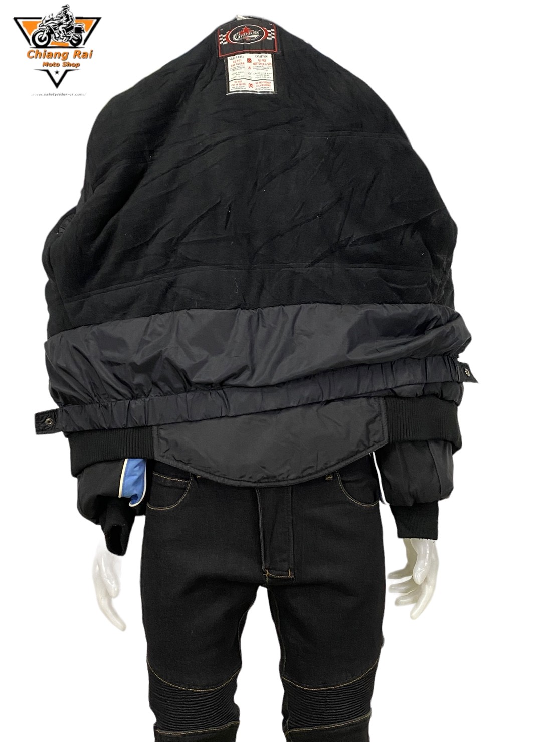 เสื้อขี่มอเตอร์ไซด์( มือสอง) RCSA 534: อก 50" ยาว 27" (XL) **HOTRIDER**