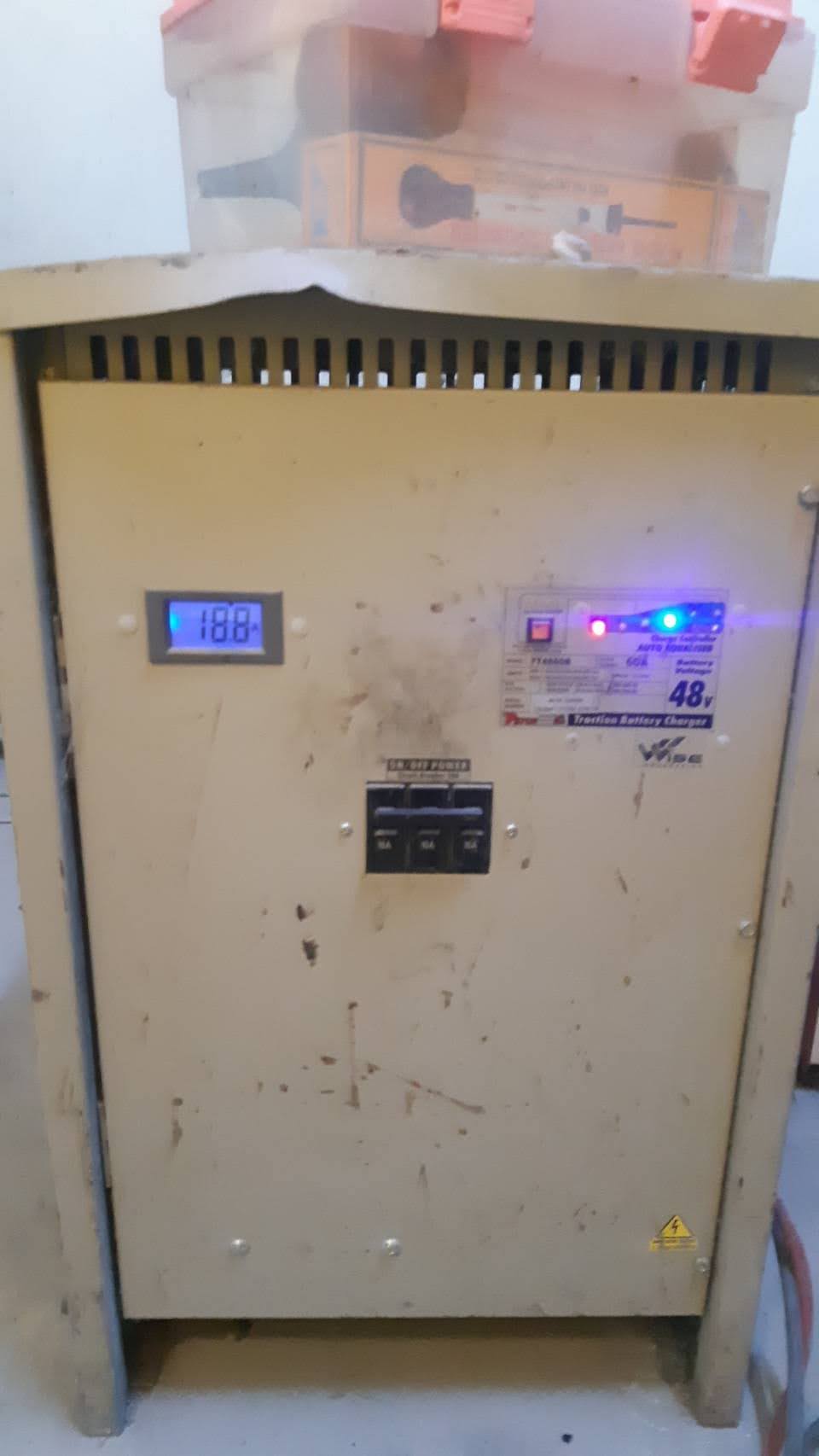 แบตเตอรี่รถโฟล์คลิฟท์ไฟฟ้า ระบบ 48v 300Ah ใช้แทน traction battery 270Ah ทำจาก LFP CATL cell