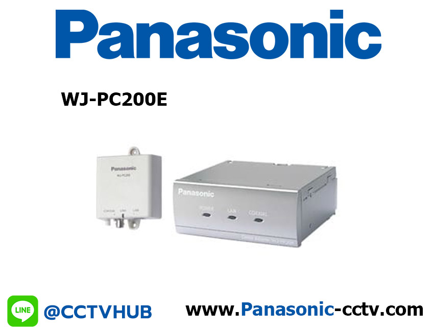อุปกรณ์เสริมเครือข่าย Panasonic รุ่น WJ-PC200E