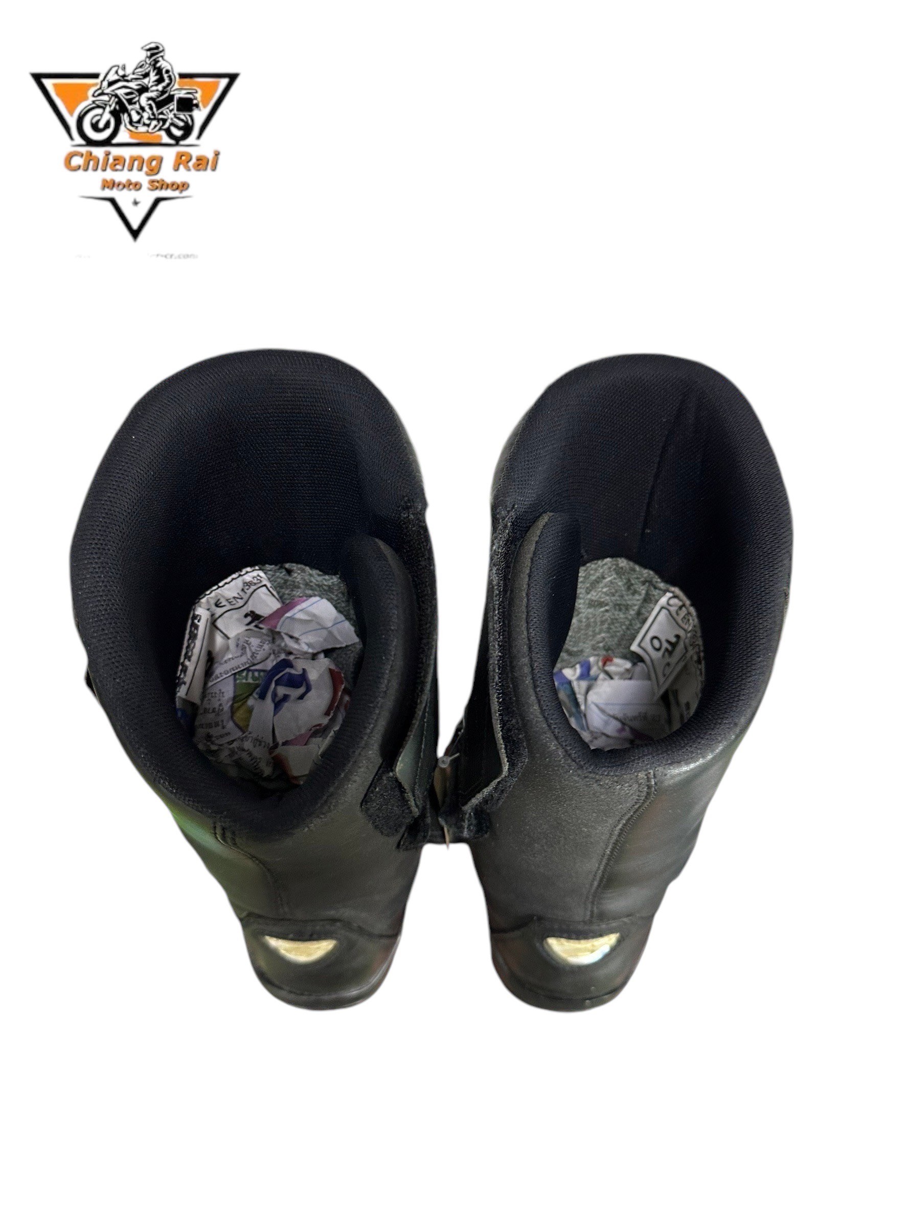 รองเท้าขี่มอเตอร์ไซด์( มือสอง) RCBS-787 Size ขนาดจากป้าย 38:EUR / 5.5:UK / 24:Cm.(alpinestars)