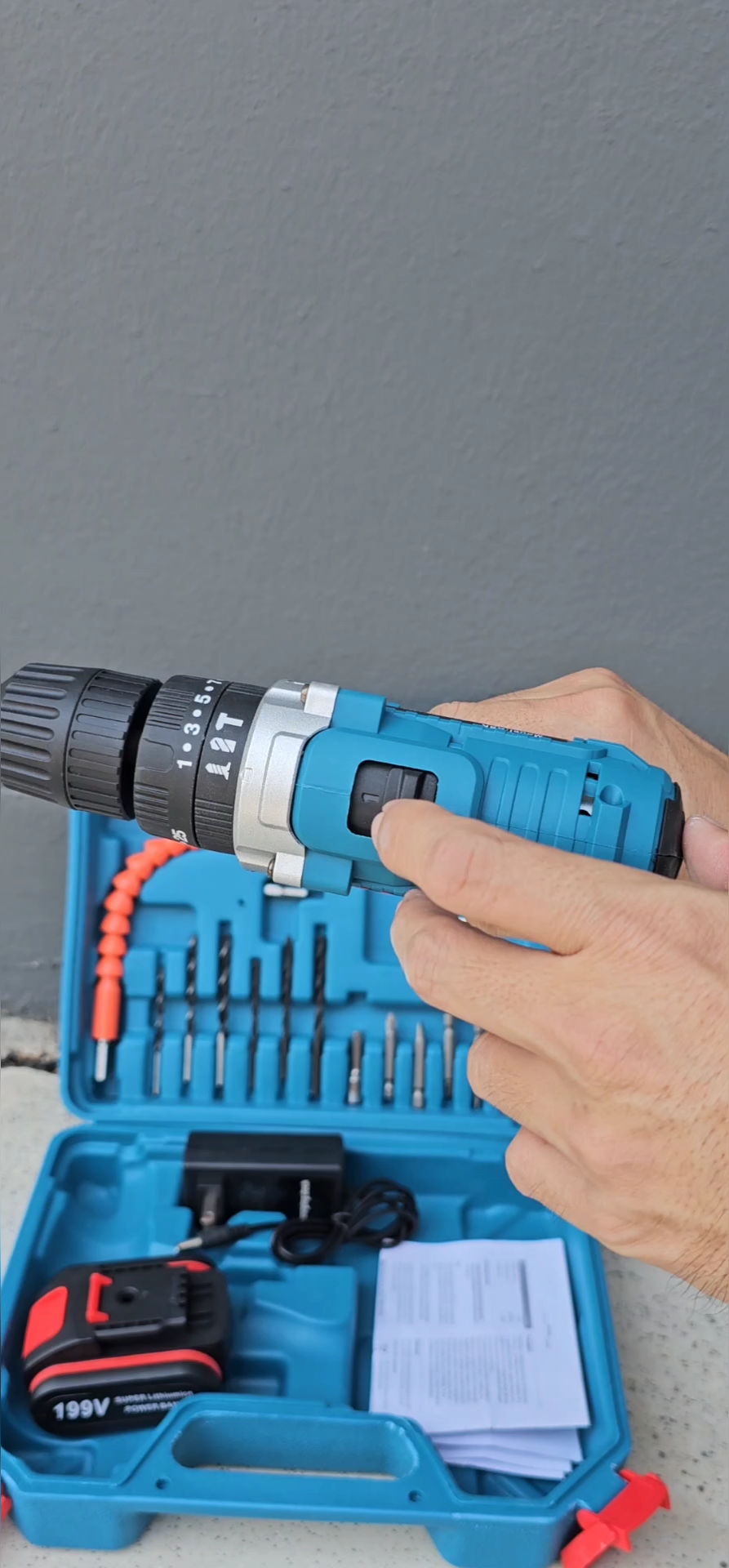 สว่านแบตกระแทก ยี่ห้อ ENZO 199V