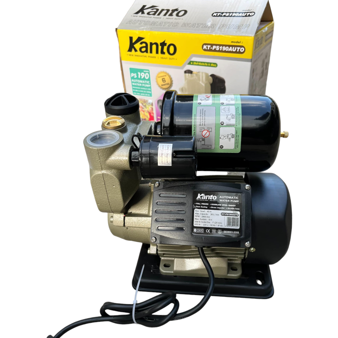 ปั๊มน้ำอัตโนมัติ kanto รุ่น ps-190