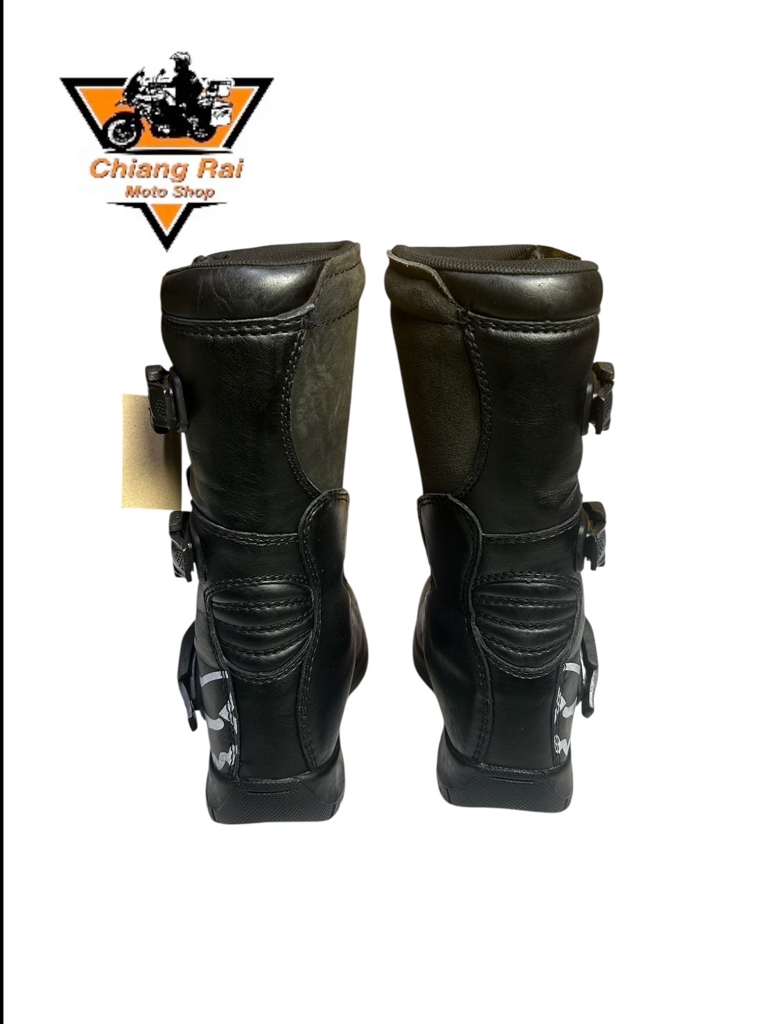 รองเท้าขี่มอเตอร์ไซด์( มือสอง) RCBT-054 Size ขนาดจากป้าย 34:EUR / 1.5:UK / 22:Cm.(FOX)