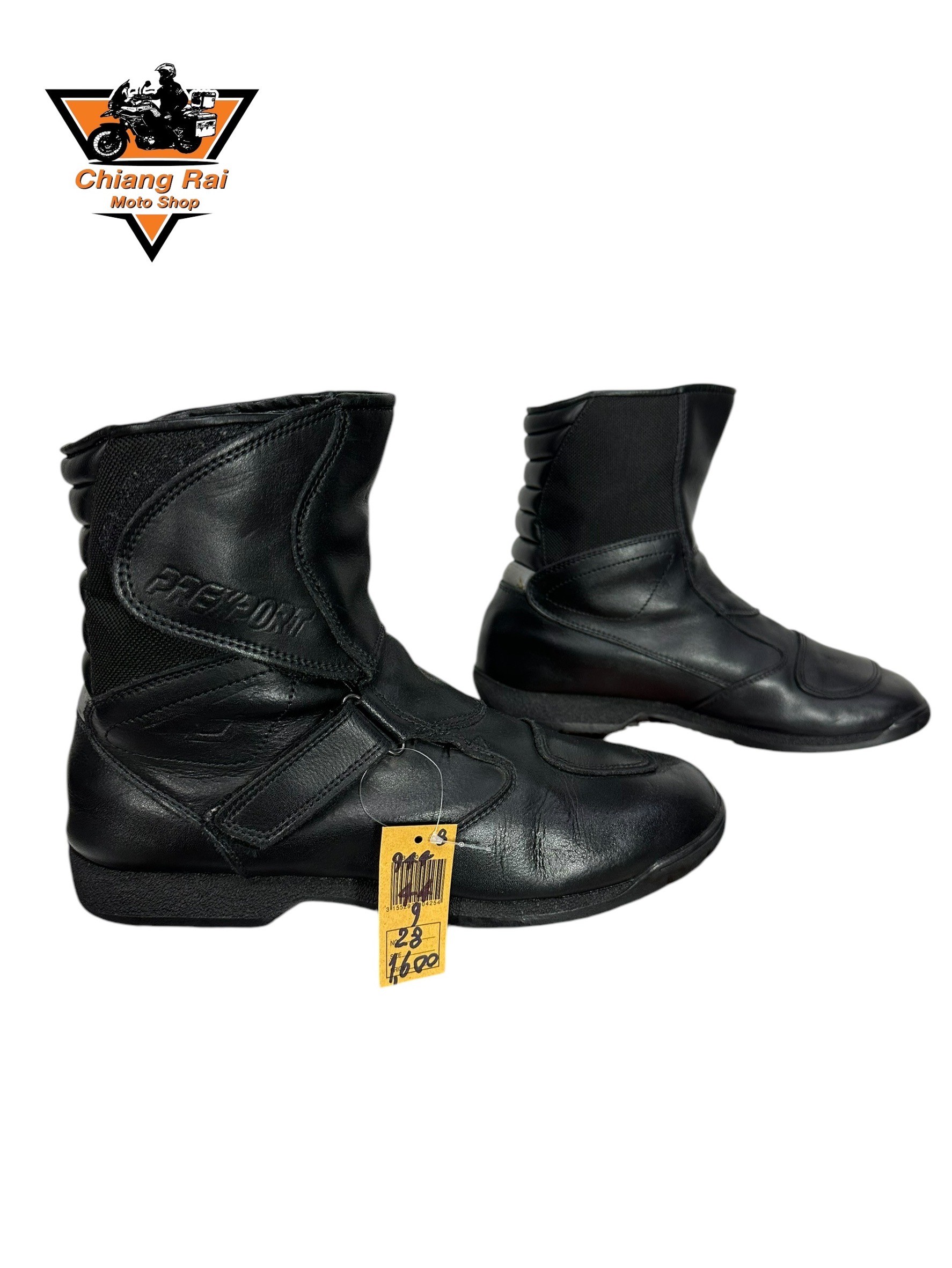 รองเท้าขี่มอเตอร์ไซด์( มือสอง) RCBS-944 Size ขนาดจากป้าย 44:EUR / 9:UK / 28:Cm.(PREXPORT)