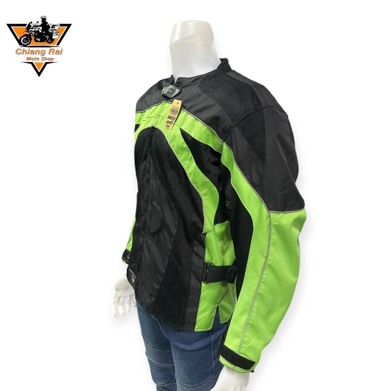 เสื้อขี่มอเตอร์ไซด์( มือสอง) CRSB 023 : อก 44" ยาว 25" (M) **IKUE**