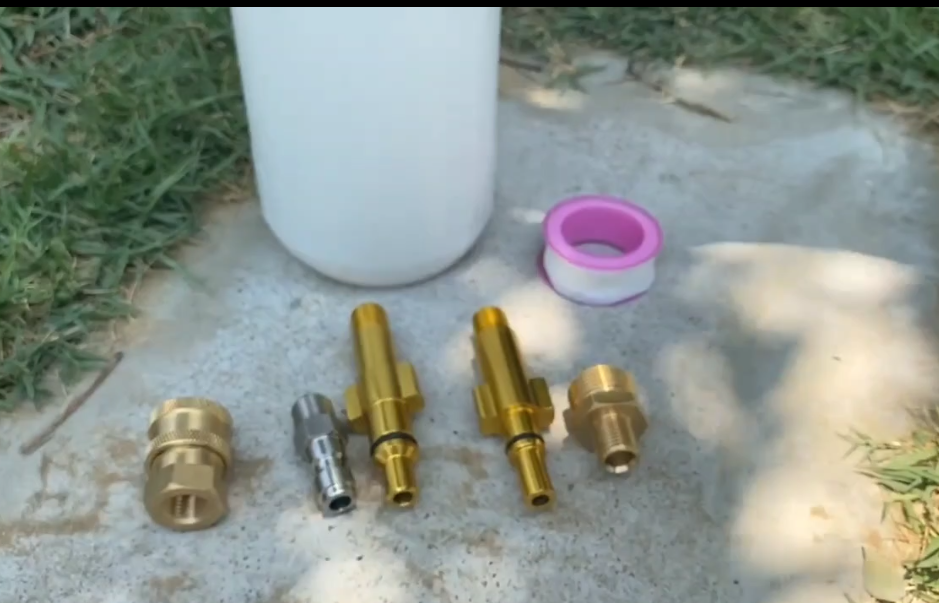 ชุดฉีดโฟม พร้อมข้อต่อ 5แบบ