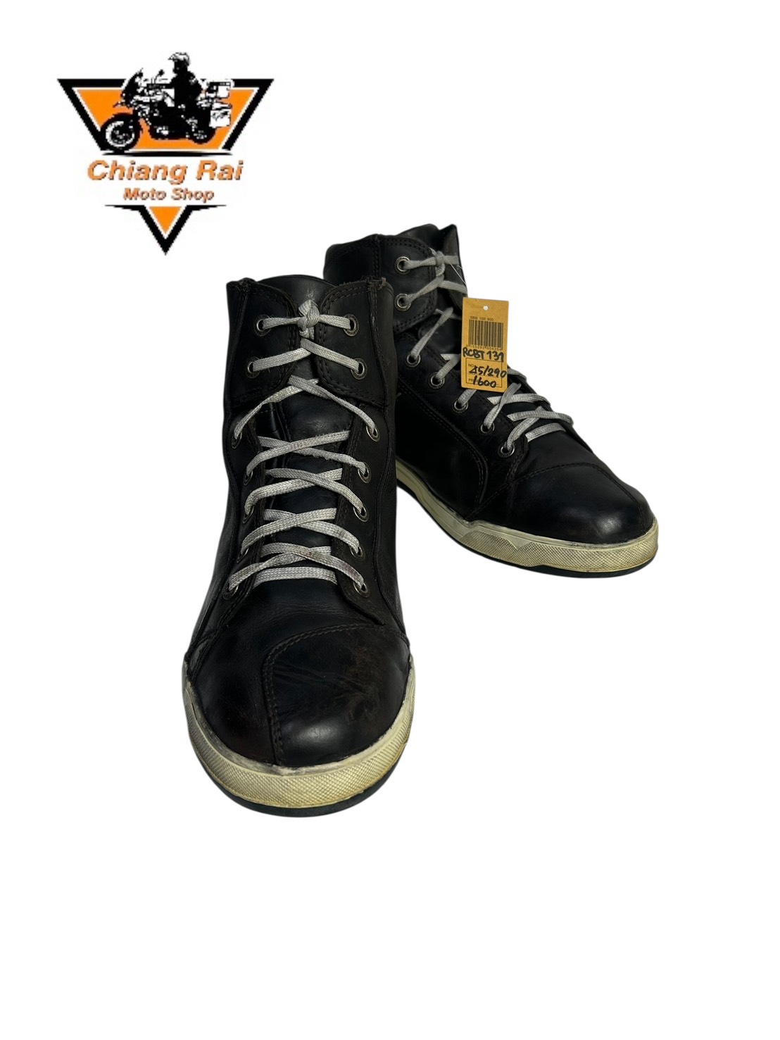 รองเท้าขี่มอเตอร์ไซด์( มือสอง) RCBT-131 Size ขนาดจากป้าย 45:EUR / 10.5:UK / 28.5:Cm.(Stylmartin)