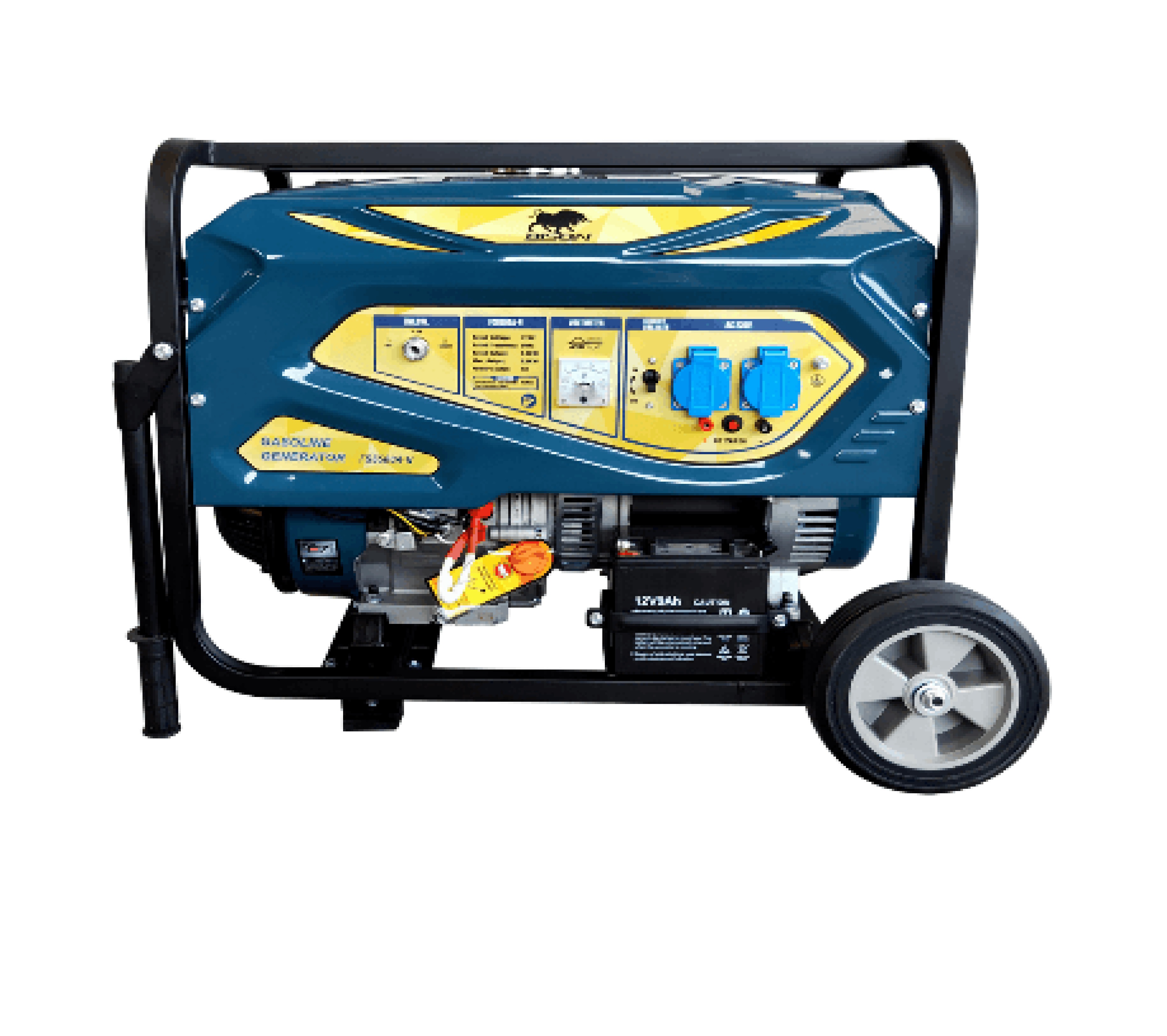 BISON เครื่องปั่นไฟเบนซิน ขนาด 5.0 กิโลวัตต์ รุ่น FG6500A-N
