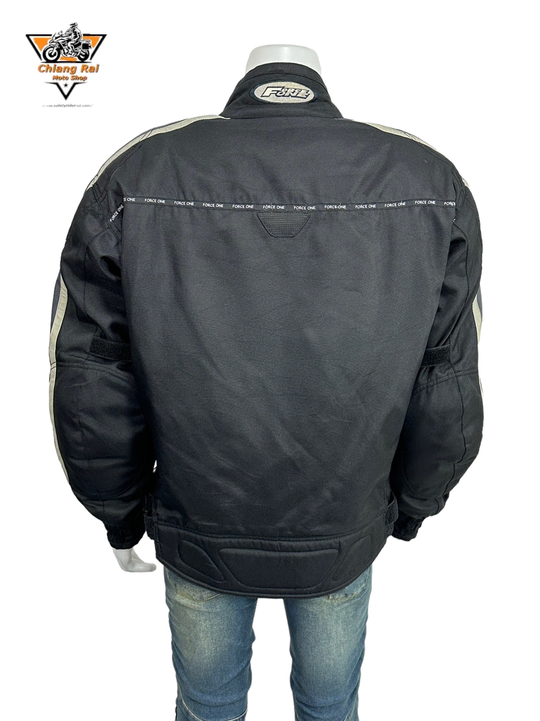 เสื้อขี่มอเตอร์ไซด์( มือสอง) RCSA 823 : อก 50" ยาว 26" (XL) **Force**