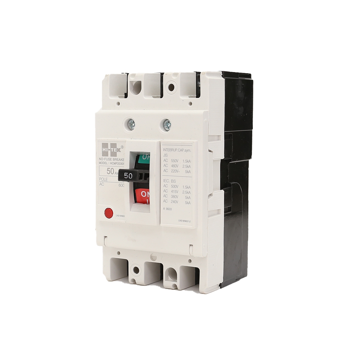 HI-TEK เบรกเกอร์ 3P 60A รุ่น HT60-CP