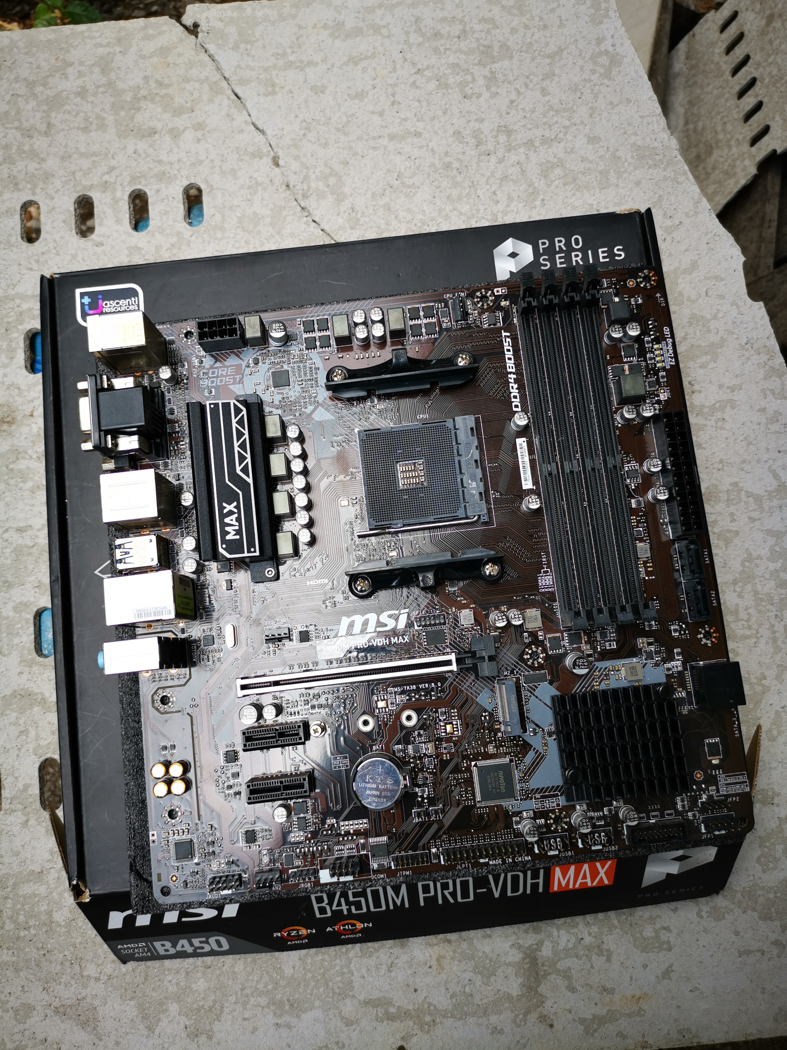 MSI B450M PRO-VDH MAX